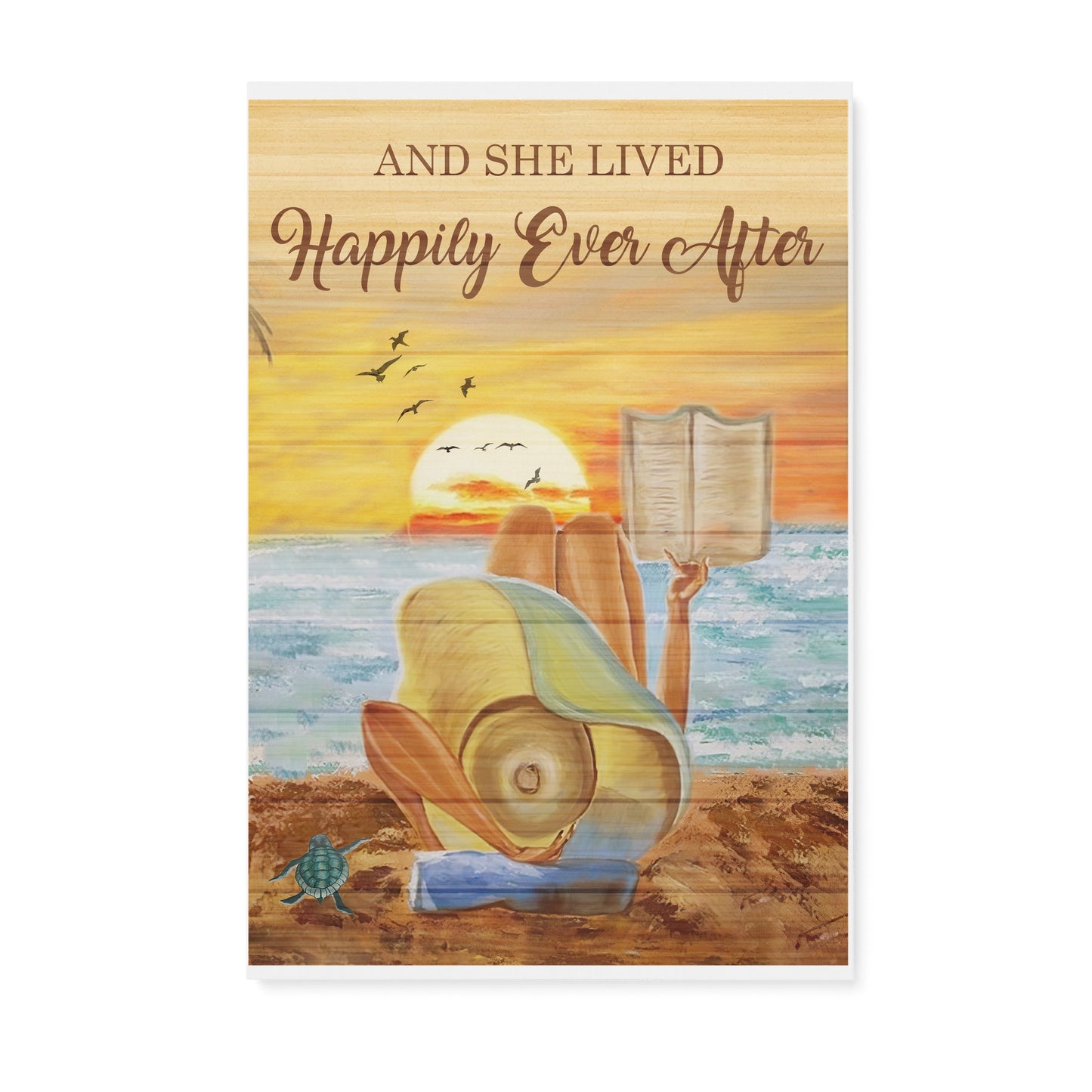 Beach Canvas Happy Ever After