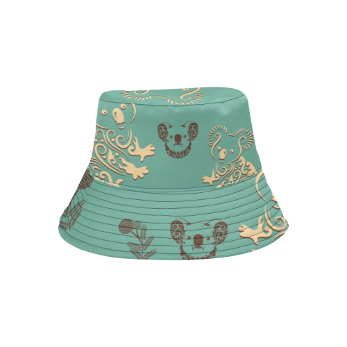 Australia Koala All Over Print Bucket Hat NN8 - Amaze Style™-BUCKET HATS