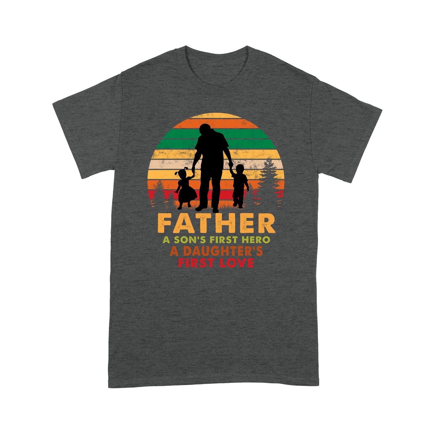Father and Son and Daughter Standard T-shirt