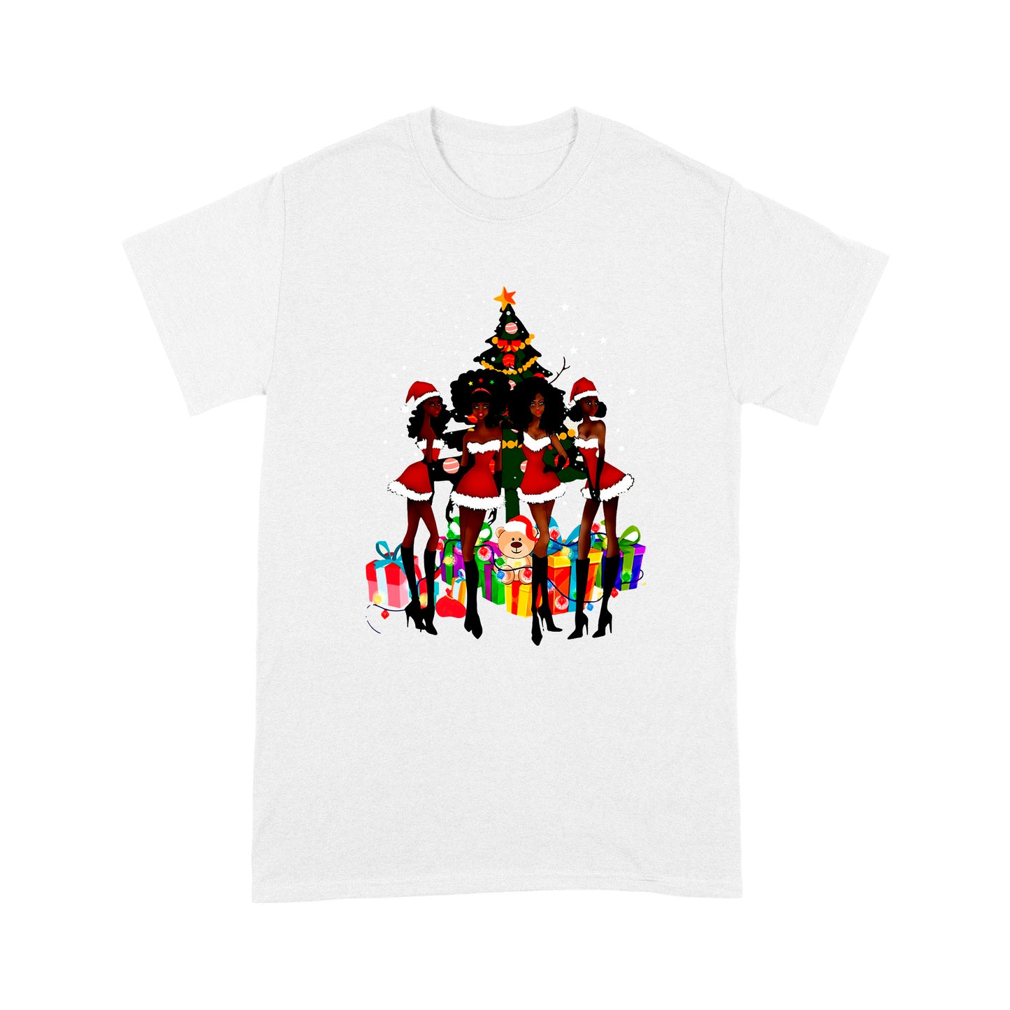 Christmas Black Women T-shirt MEI