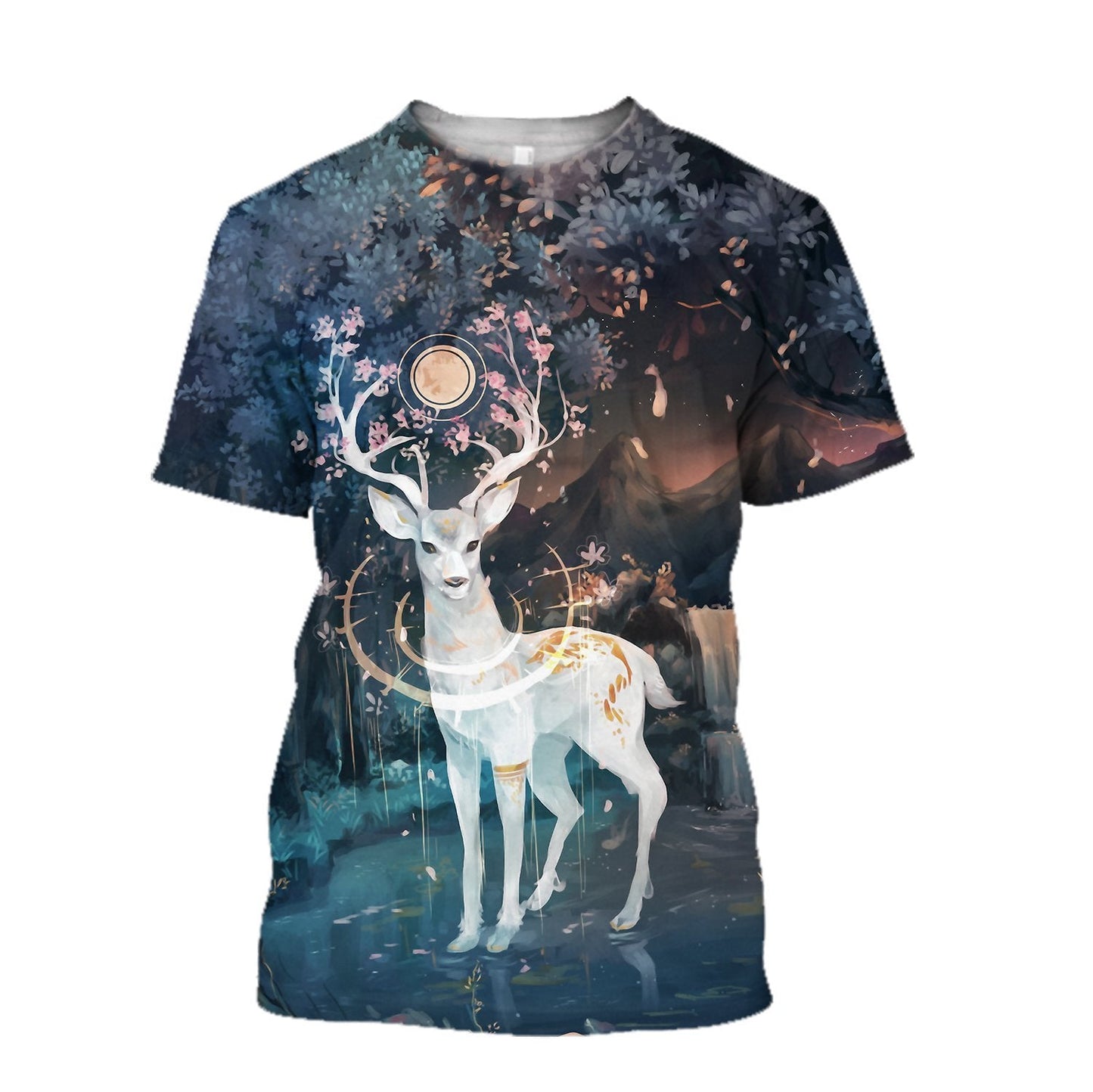 BEAUTIFUL DEER 3D ALL OVER PRINTED SHIRTS ANN231002 - Amaze Style™-Apparel