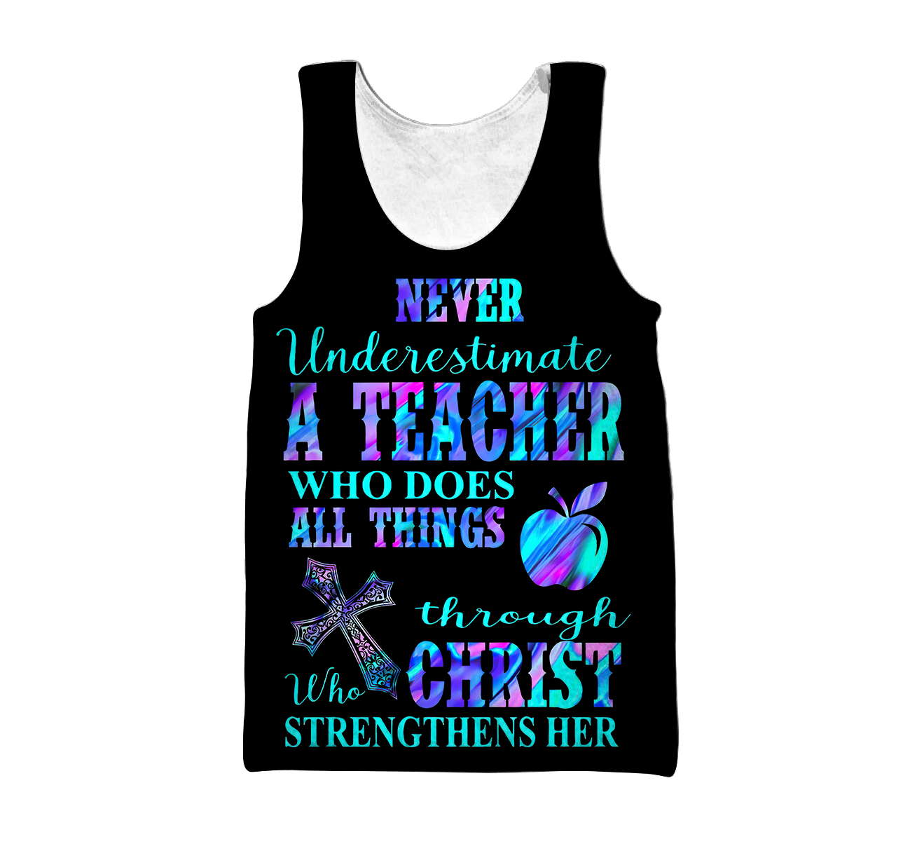 Teacher - Never Undersetimate A Teacher Hoodie 3D All Over Printed Shirts HHT2008201-LAM