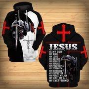 3D All Over Printed Shirts For Men and Women- My God TA041614 - Amaze Style™-Apparel