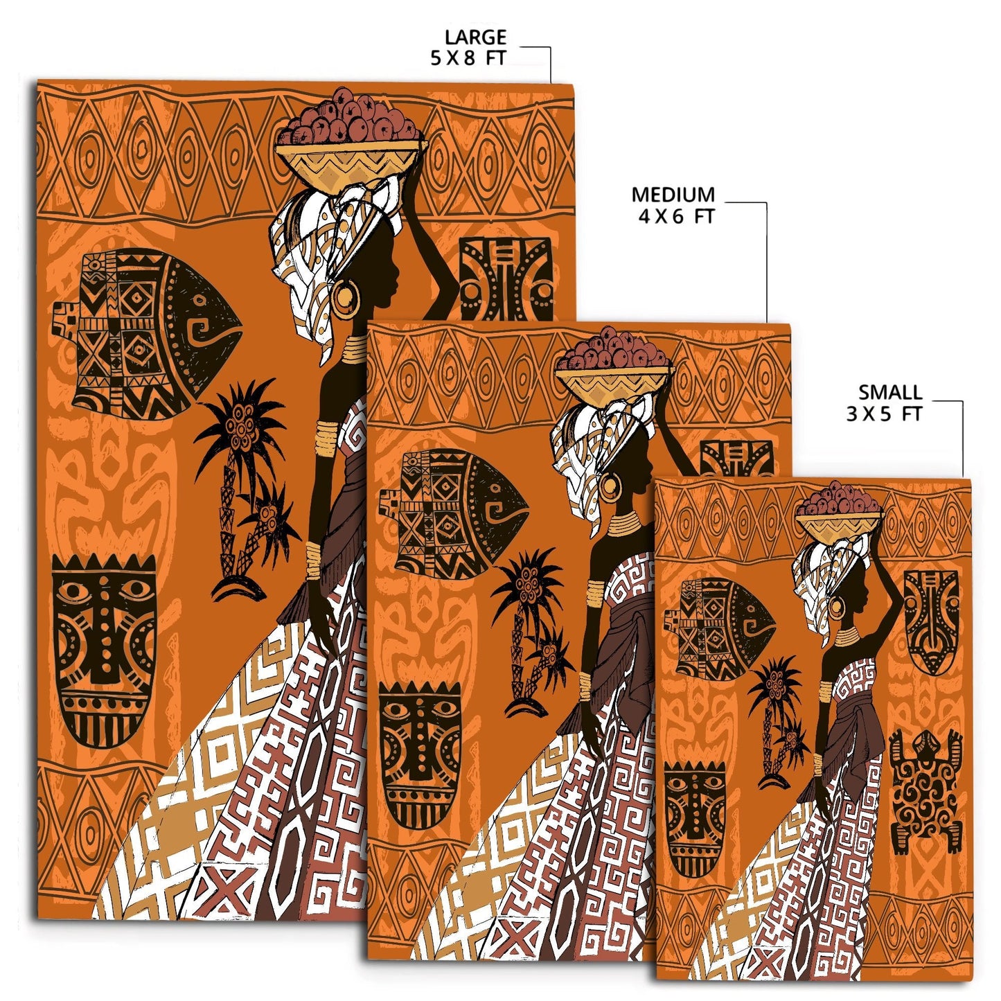 Africa Culture 3D Rug LAM20120801-LAM