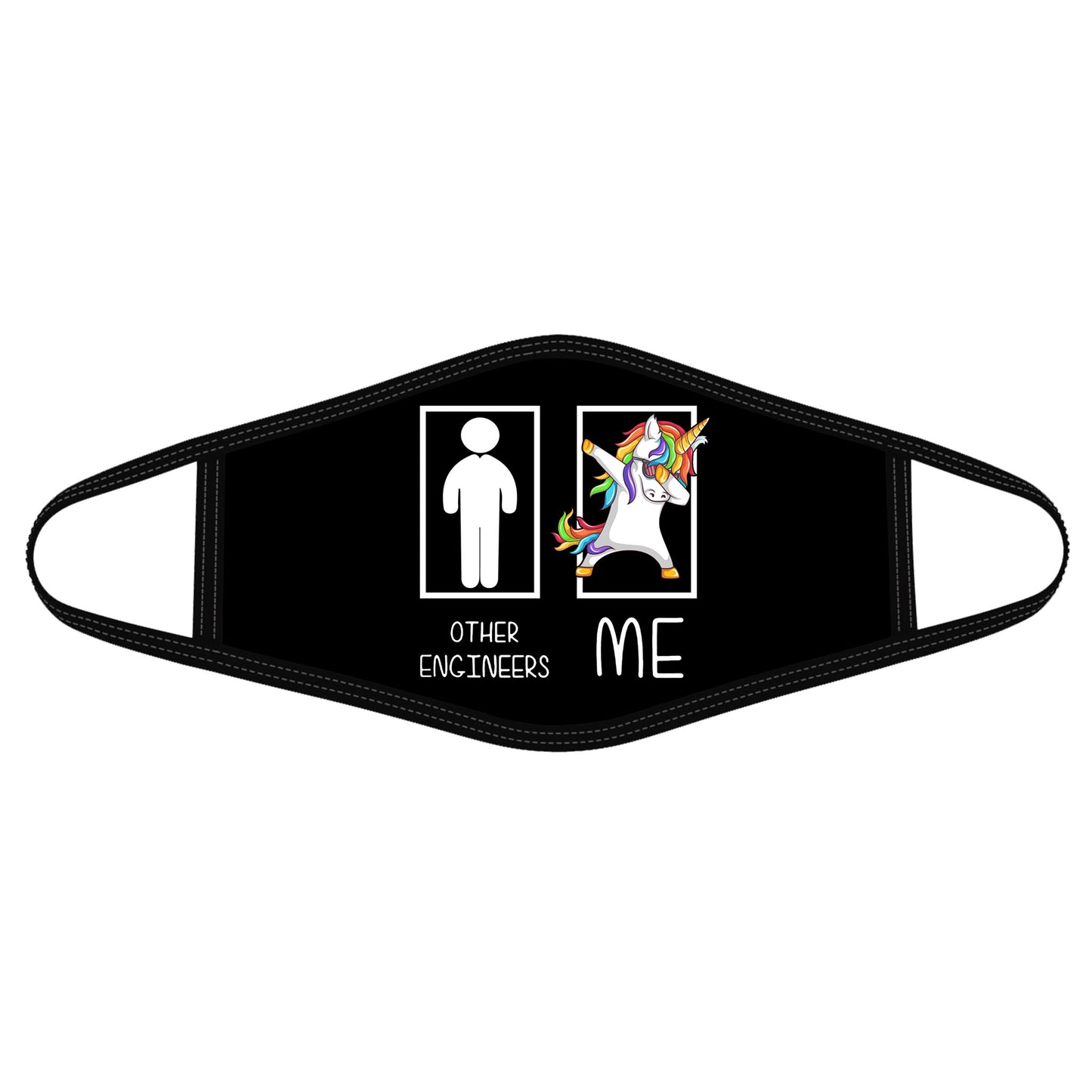 Unicorn Funny Face Mask DL