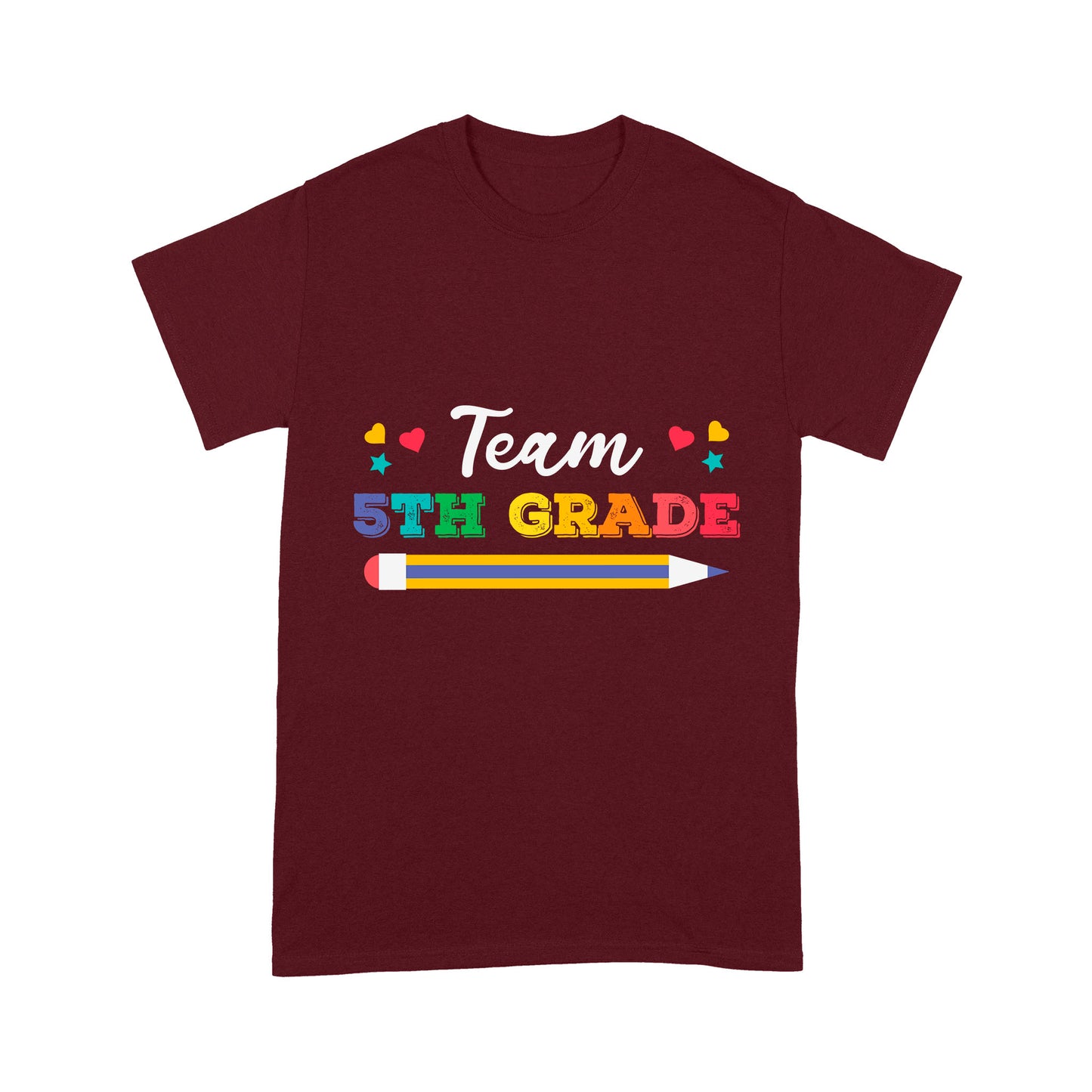 Standard T-Shirt For Team 5th Grade