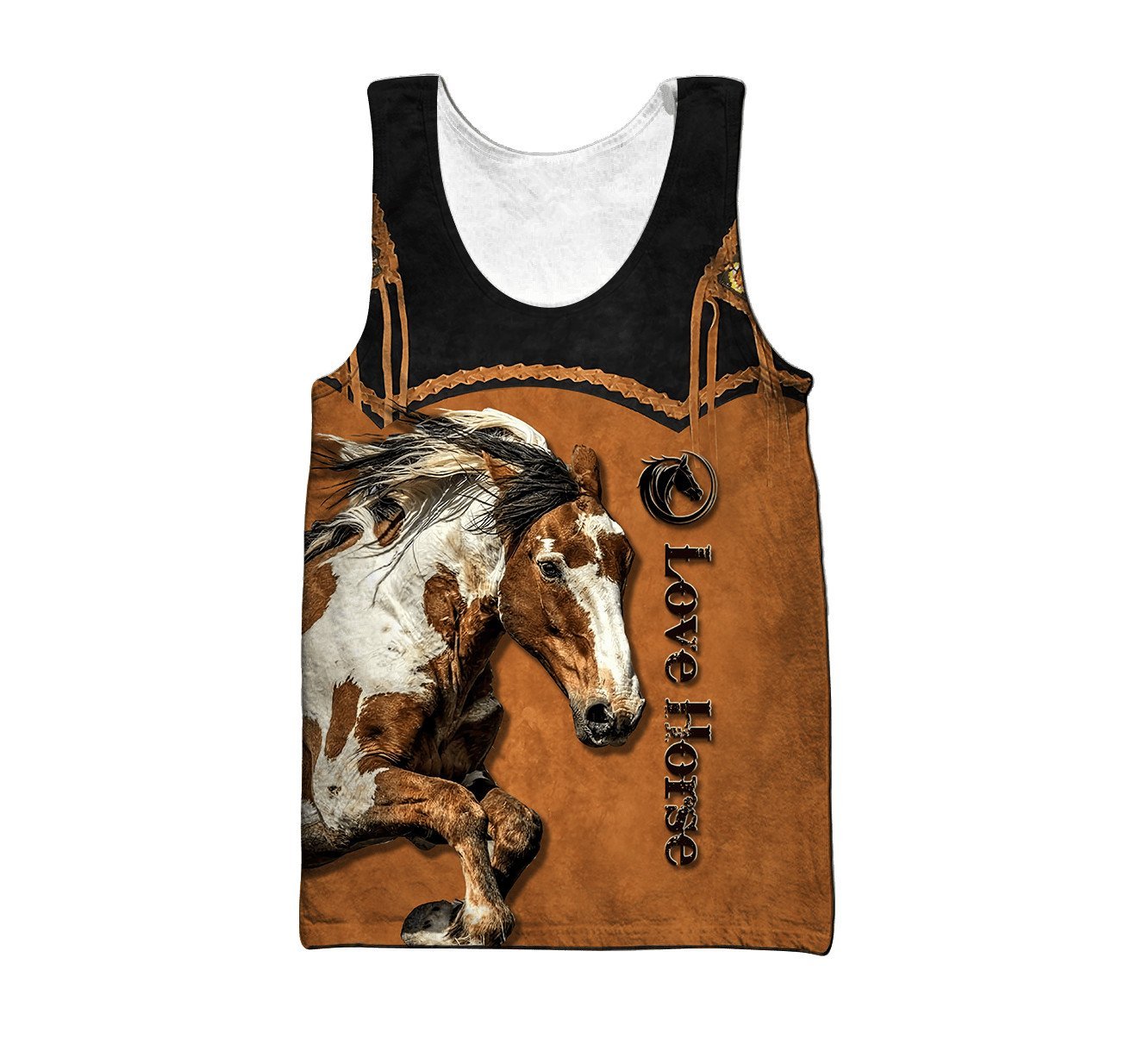 American Paint Horse Native American Cowboy 3D All Over Printed Unisex Shirts HHT19112003