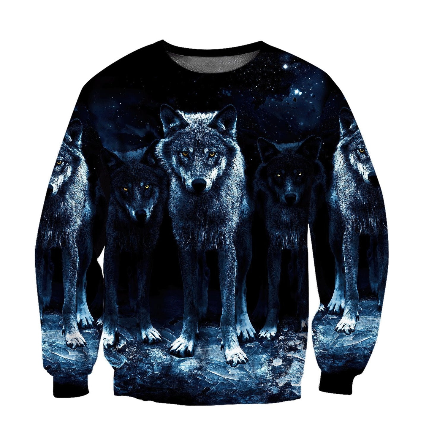 Wolf 3D All Over Printed Unisex Shirts