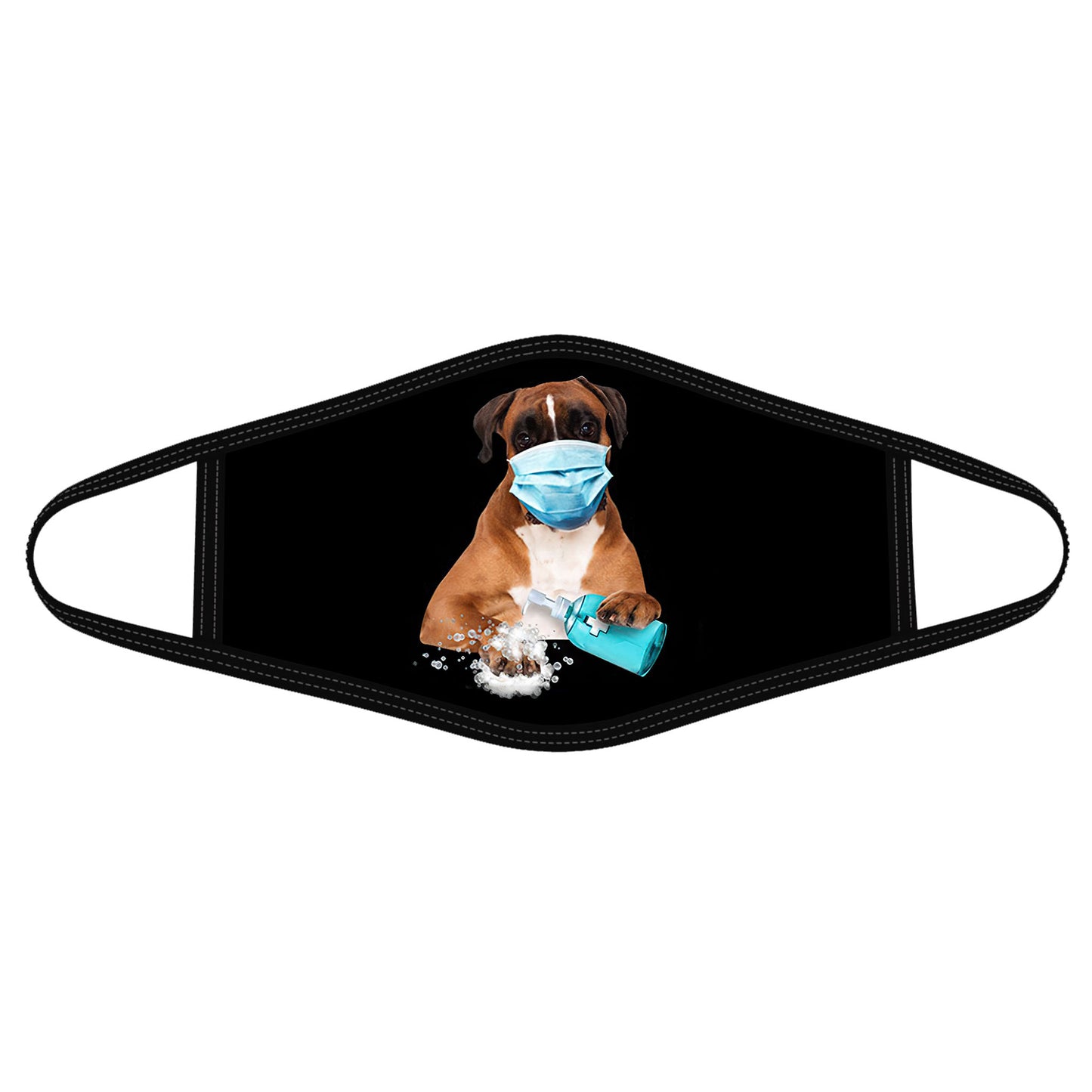 Dog Mask Boxer-Face Mask-Wash Mask - Face Mask CB