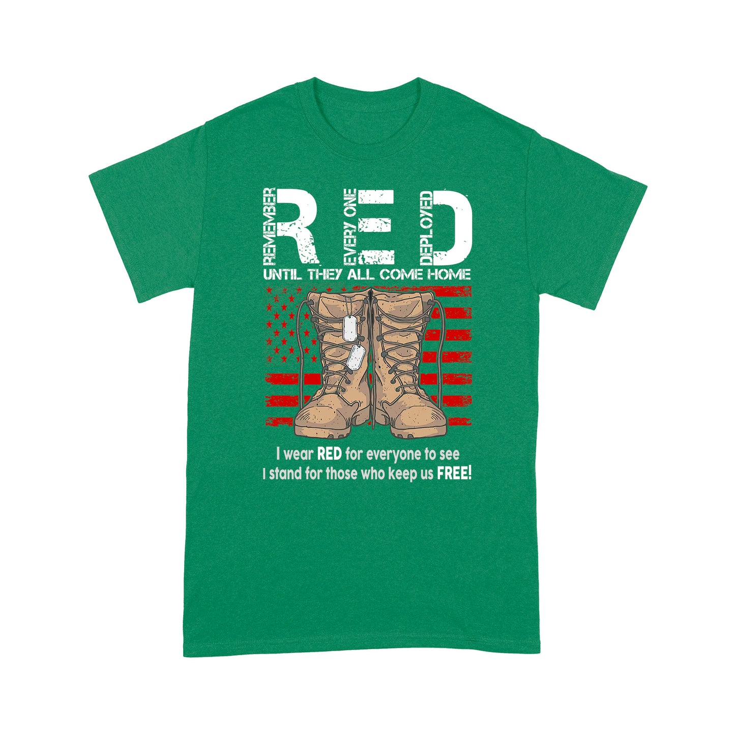 On Friday We Wear Red Classic T-Shirt, Best Gift For Dad Grandpa Veterans