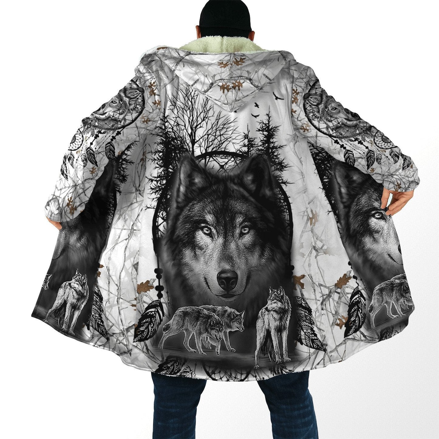 Wolf 3D All Over Printed Unisex Shirts