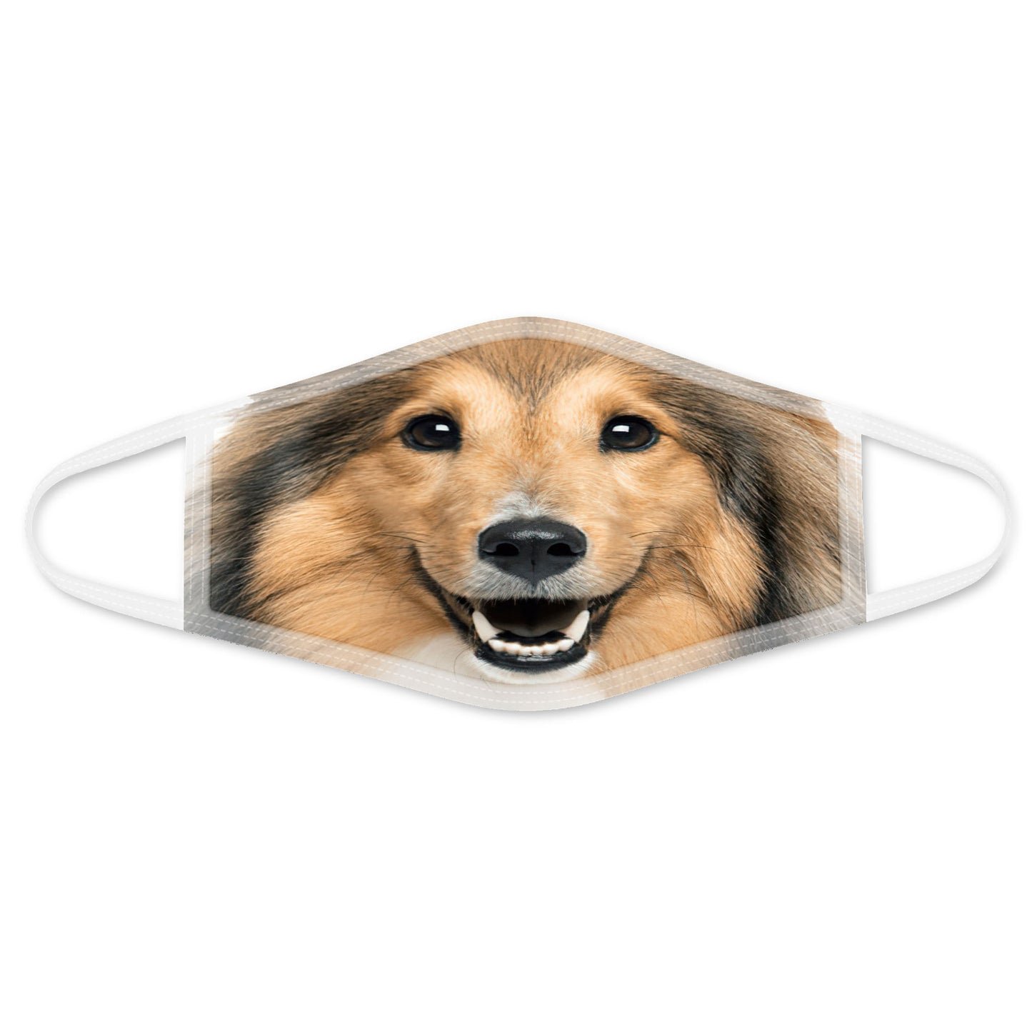 Dog Face Mask White HG