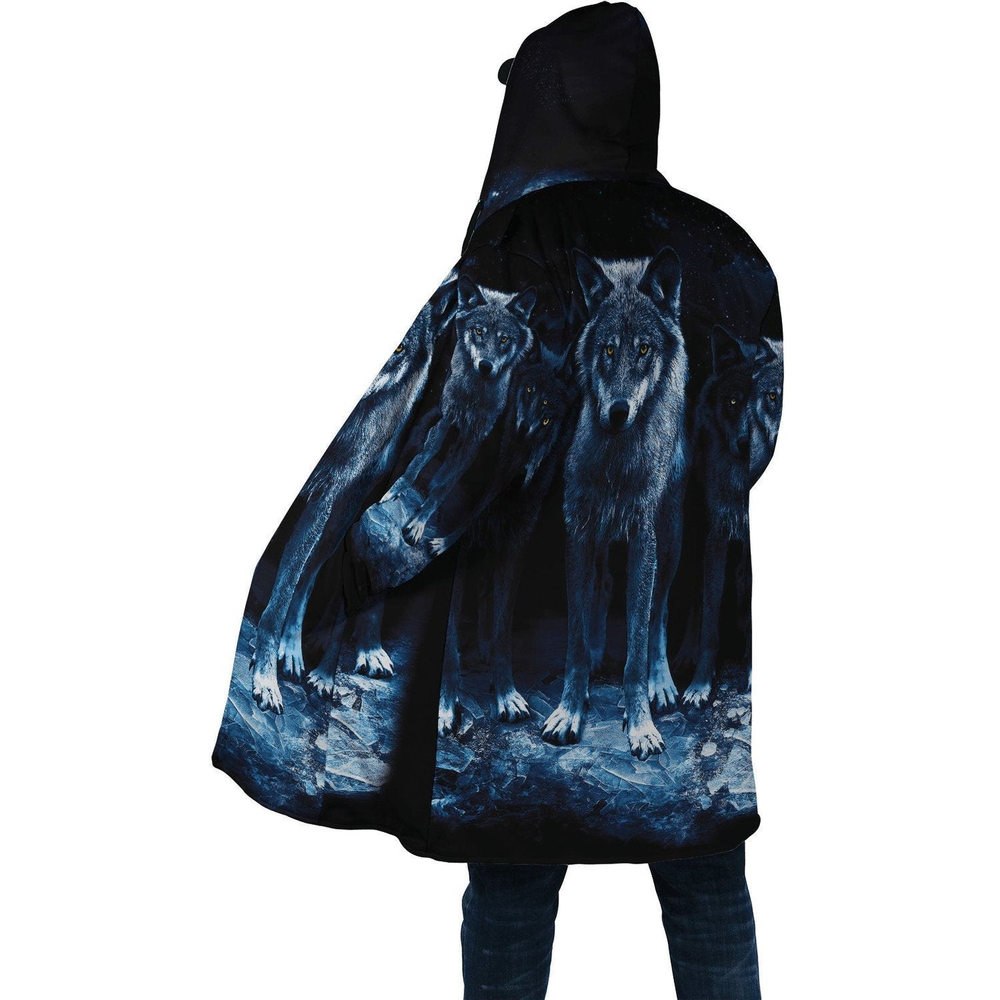 Wolf 3D All Over Printed Unisex Shirts