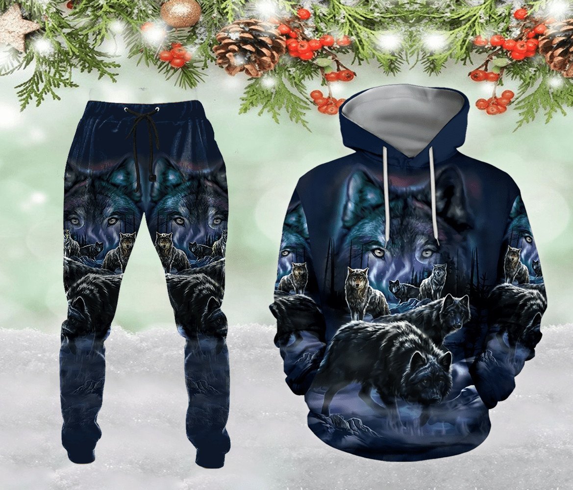 Wolf 3D All Over Printed Unisex Shirts