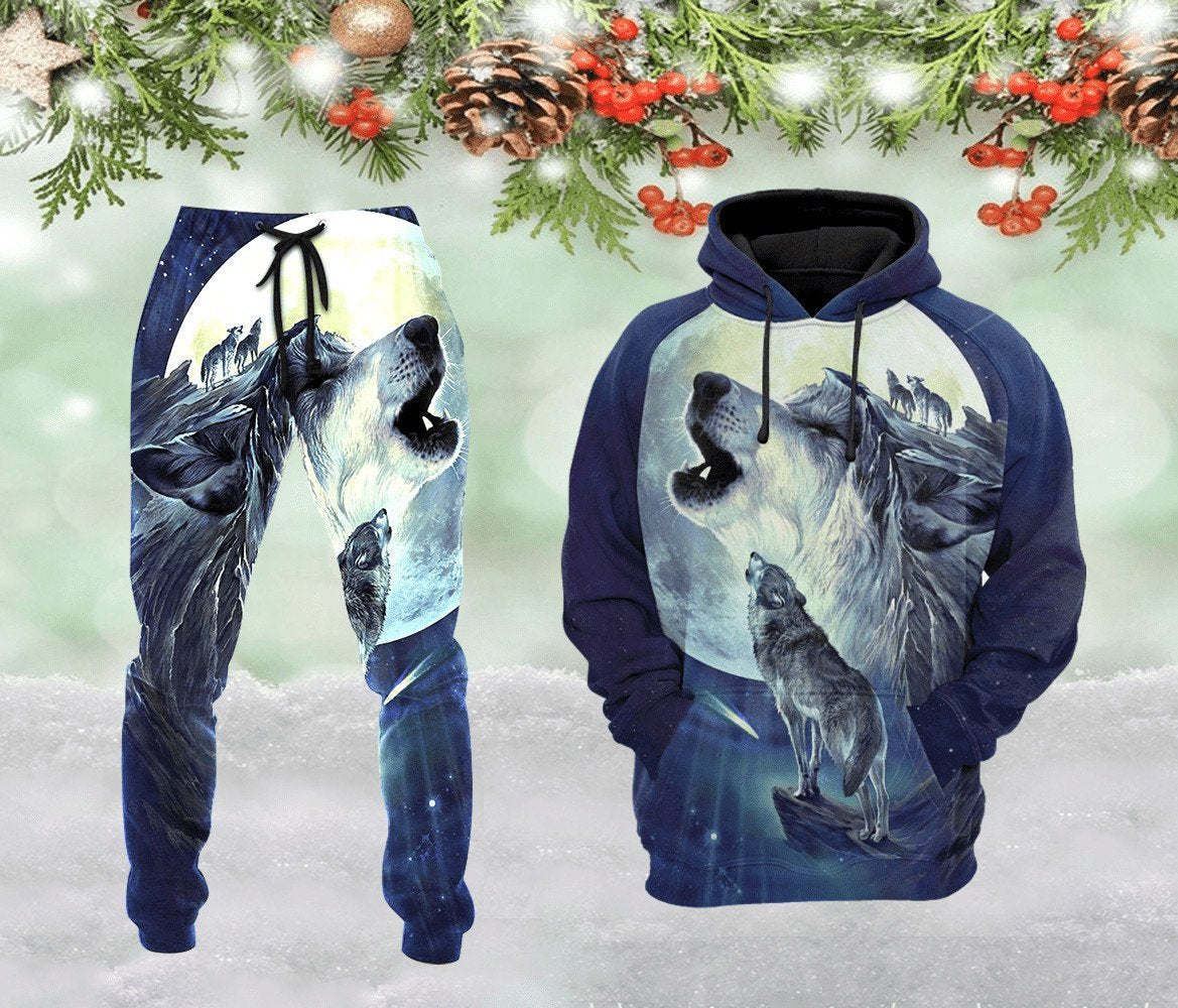 Wolf 3D All Over Printed Unisex Shirts