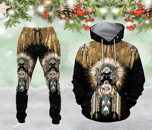 Wolf Native American 3D All Over Printed Unisex Shirts