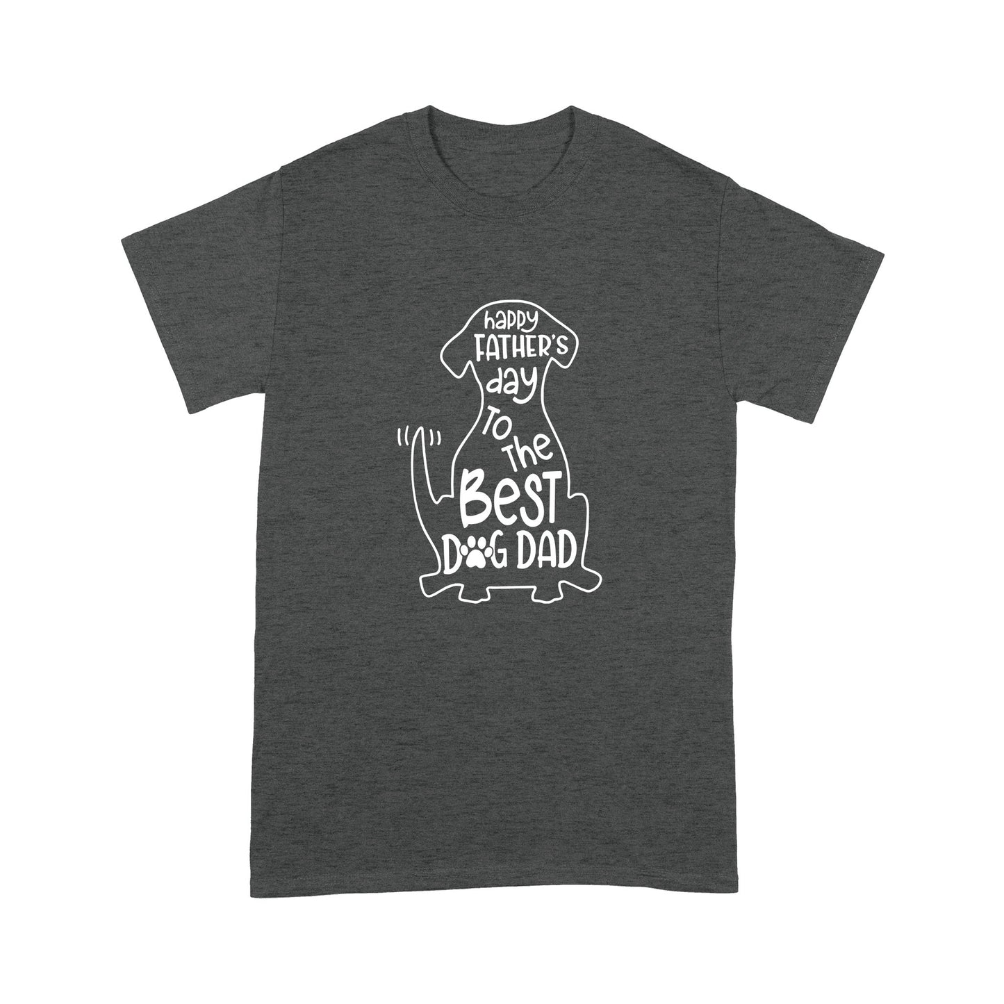 Happy Father's Day To The Best Dog Dad T-Shirt NHT