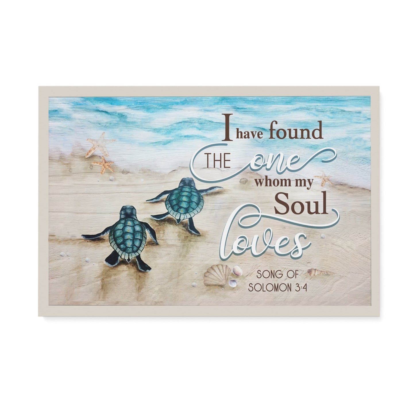 Beach Canvas Whom My Soul