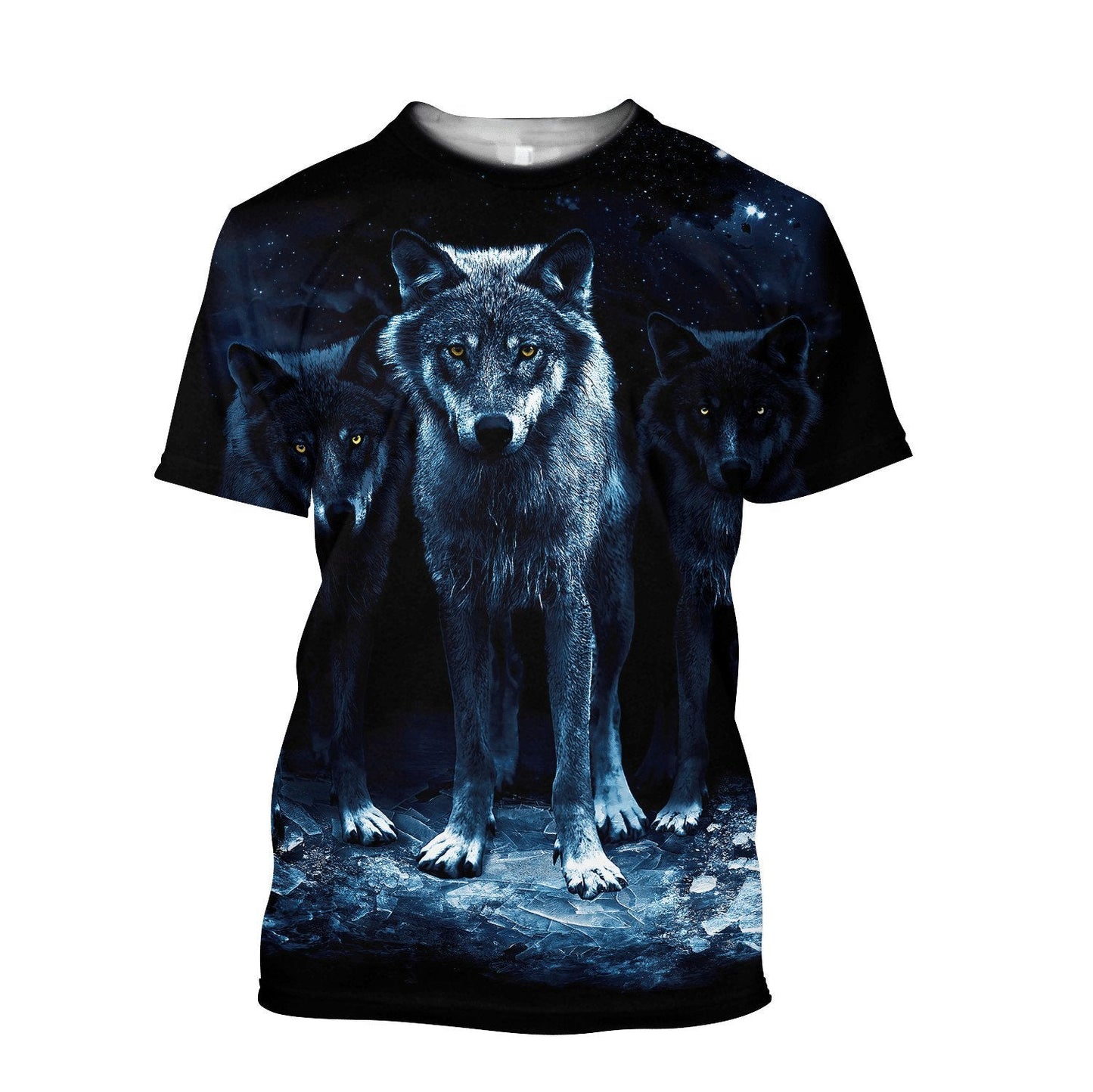 Wolf 3D All Over Printed Unisex Shirts