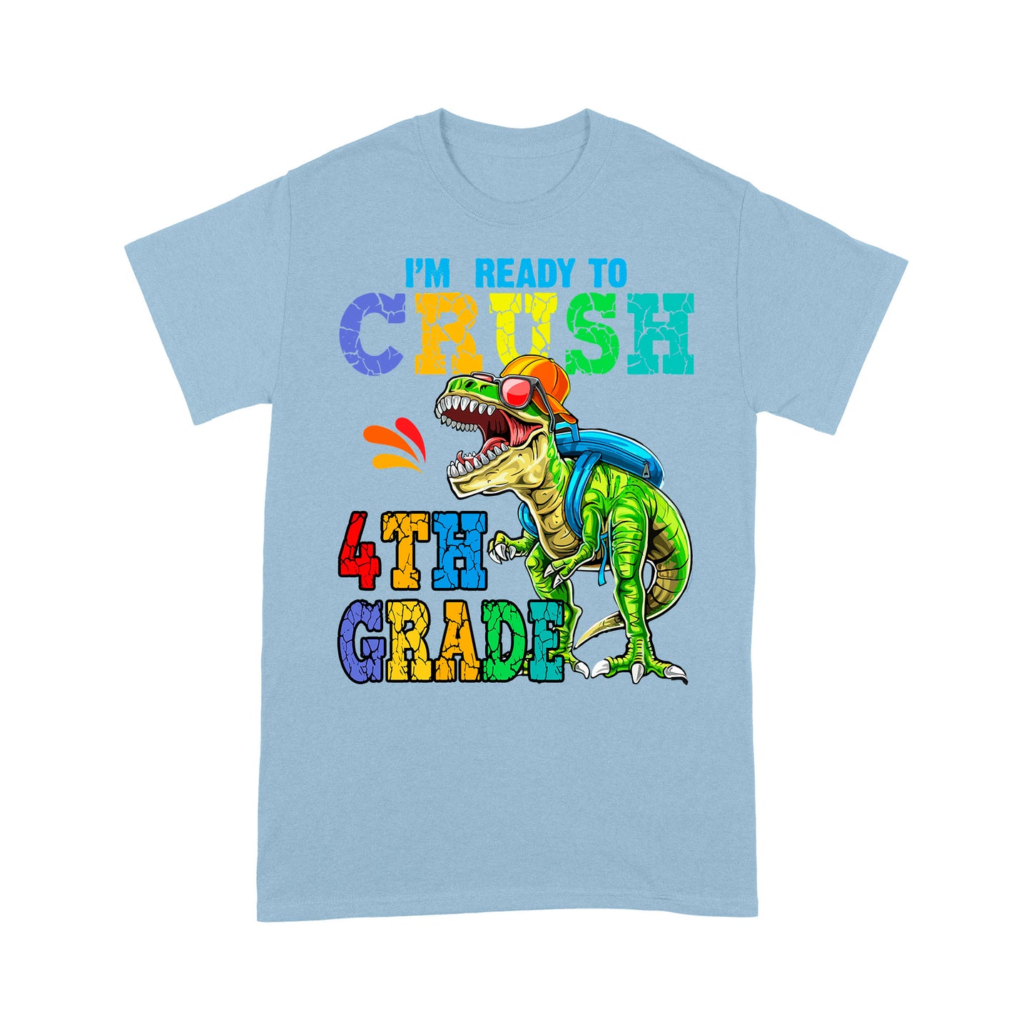 Personalized Custom Back To School Shirt, Ready To Crush 4th Grade, Back To School Gift