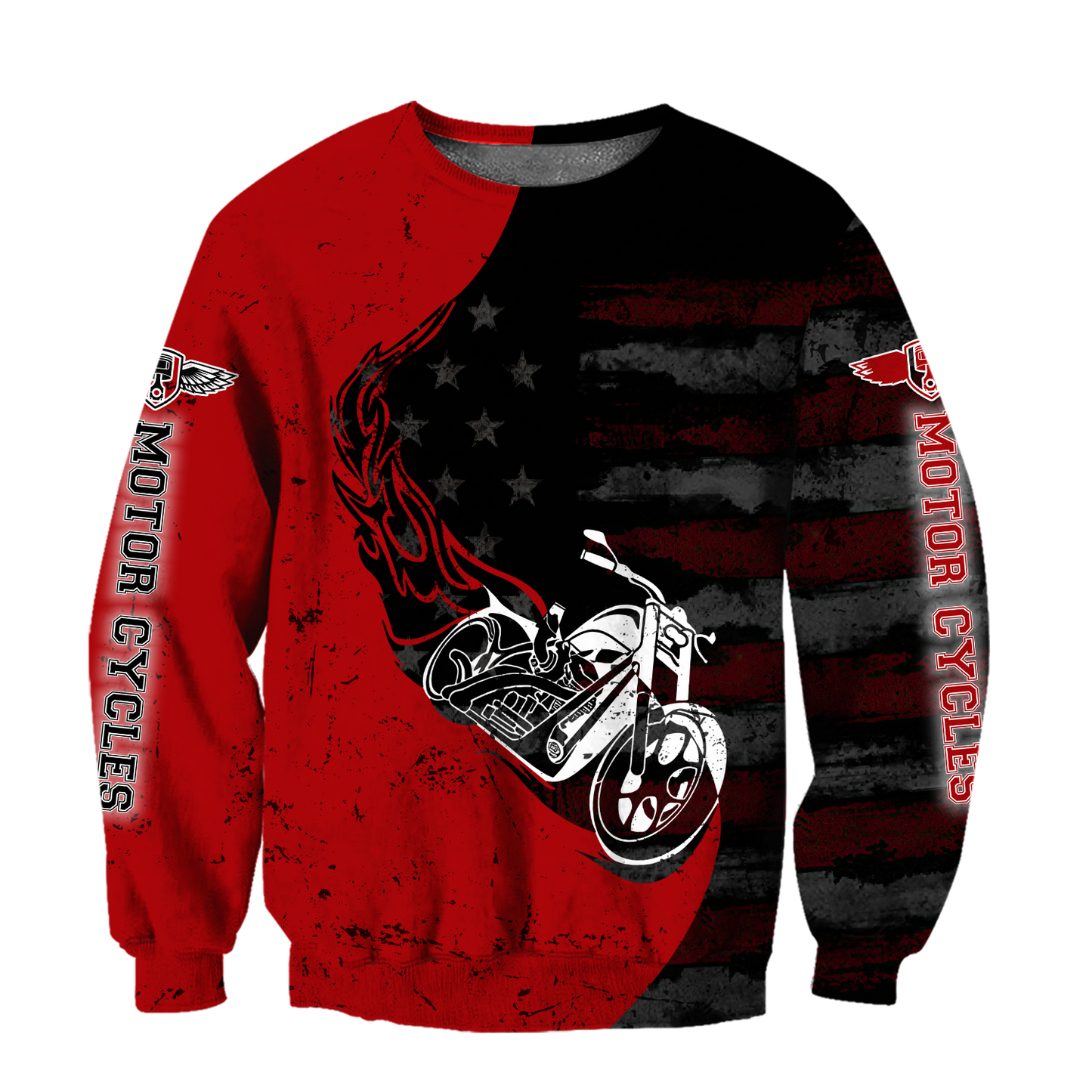 USA Motorcycle 3D Hoodie HHT27072003-LAM-Apparel-LAM-Sweatshirts-S-Vibe Cosy™