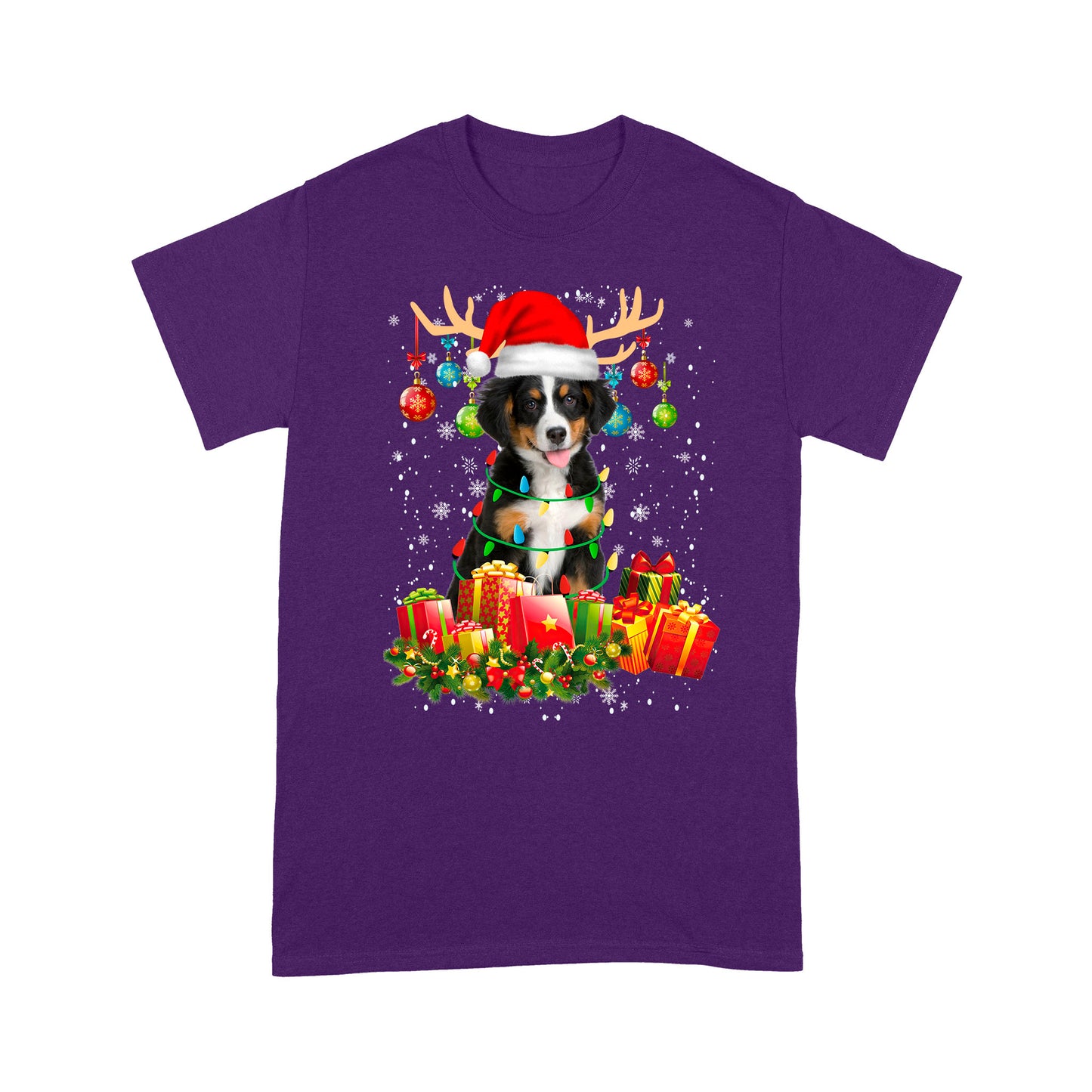 Christmas Dog T-shirt MEI