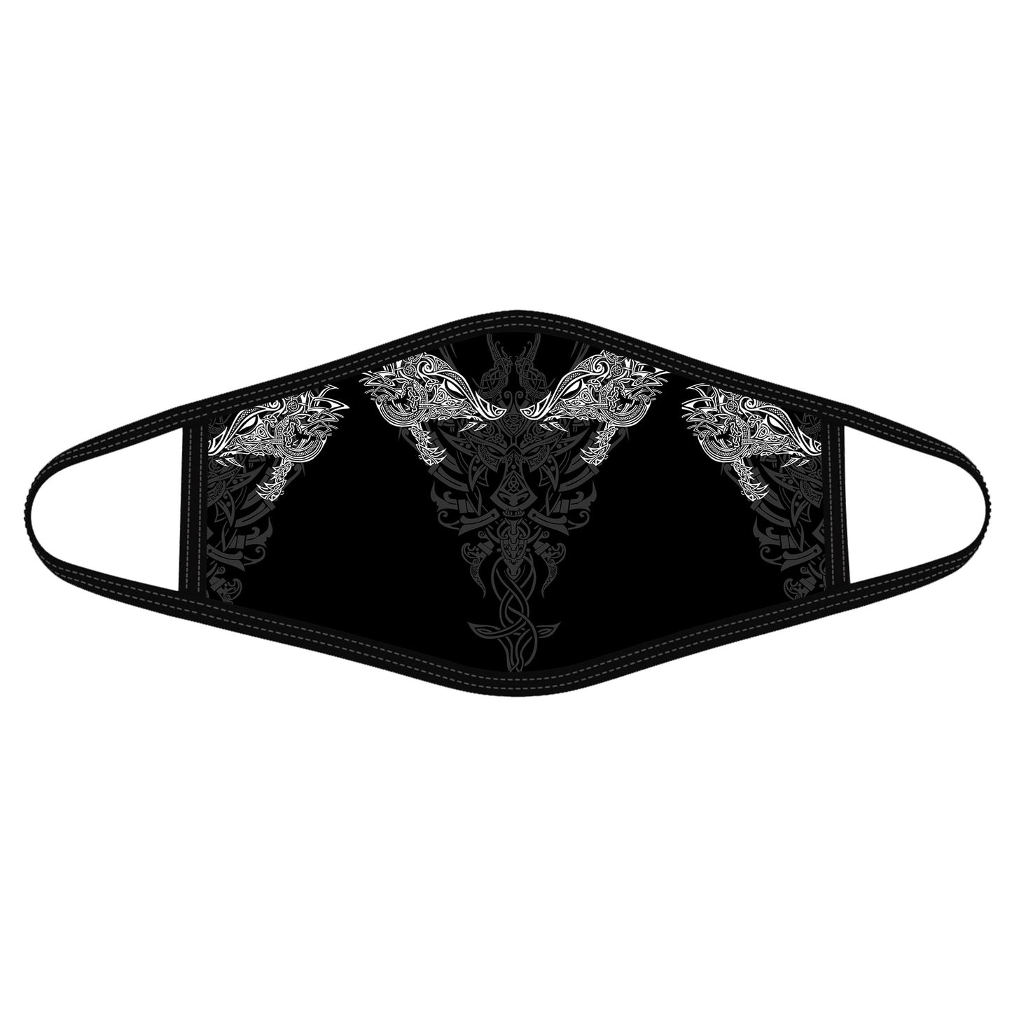 Viking Fenrir Wolf  Face Mask ML