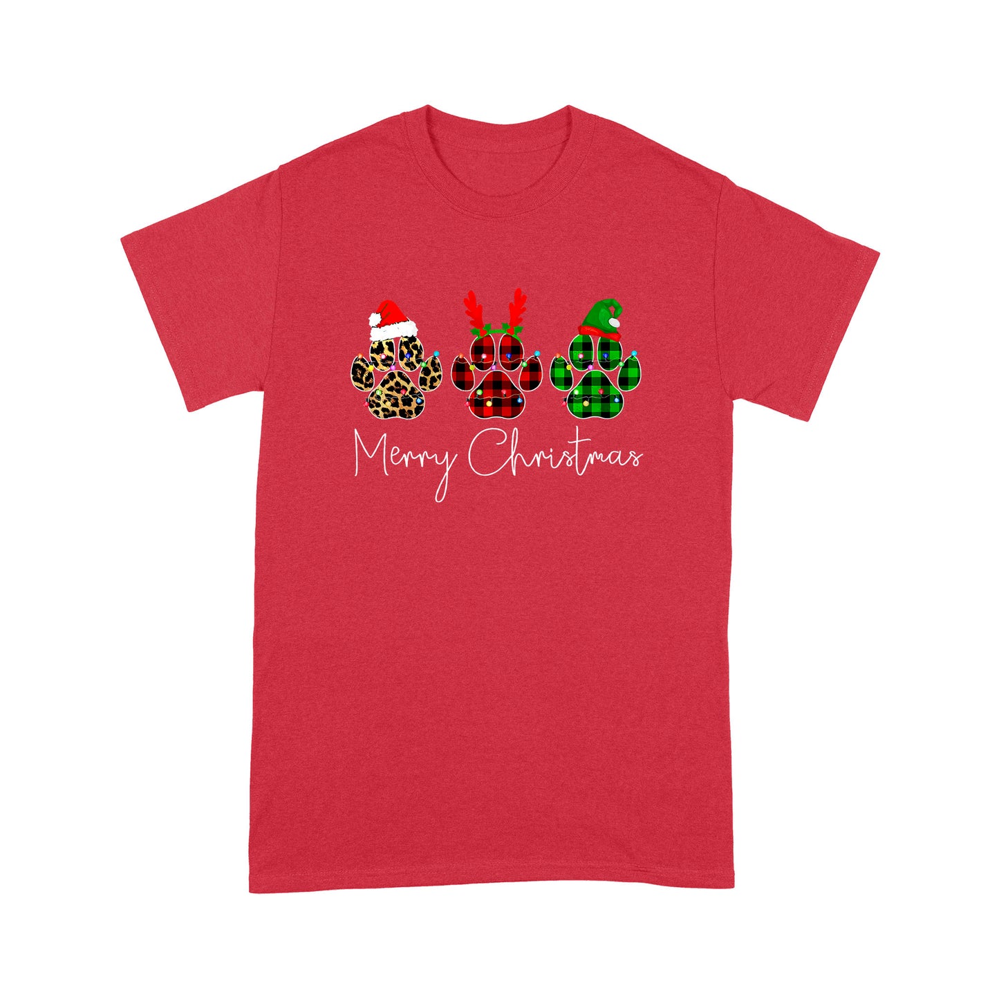 Merry Christmas Dog Standard T-shirt TN