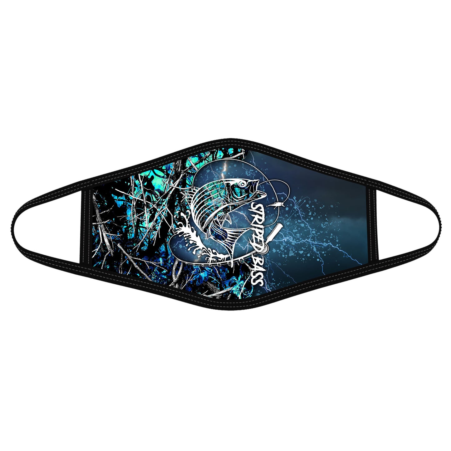 Striped Bass Face Mask HC