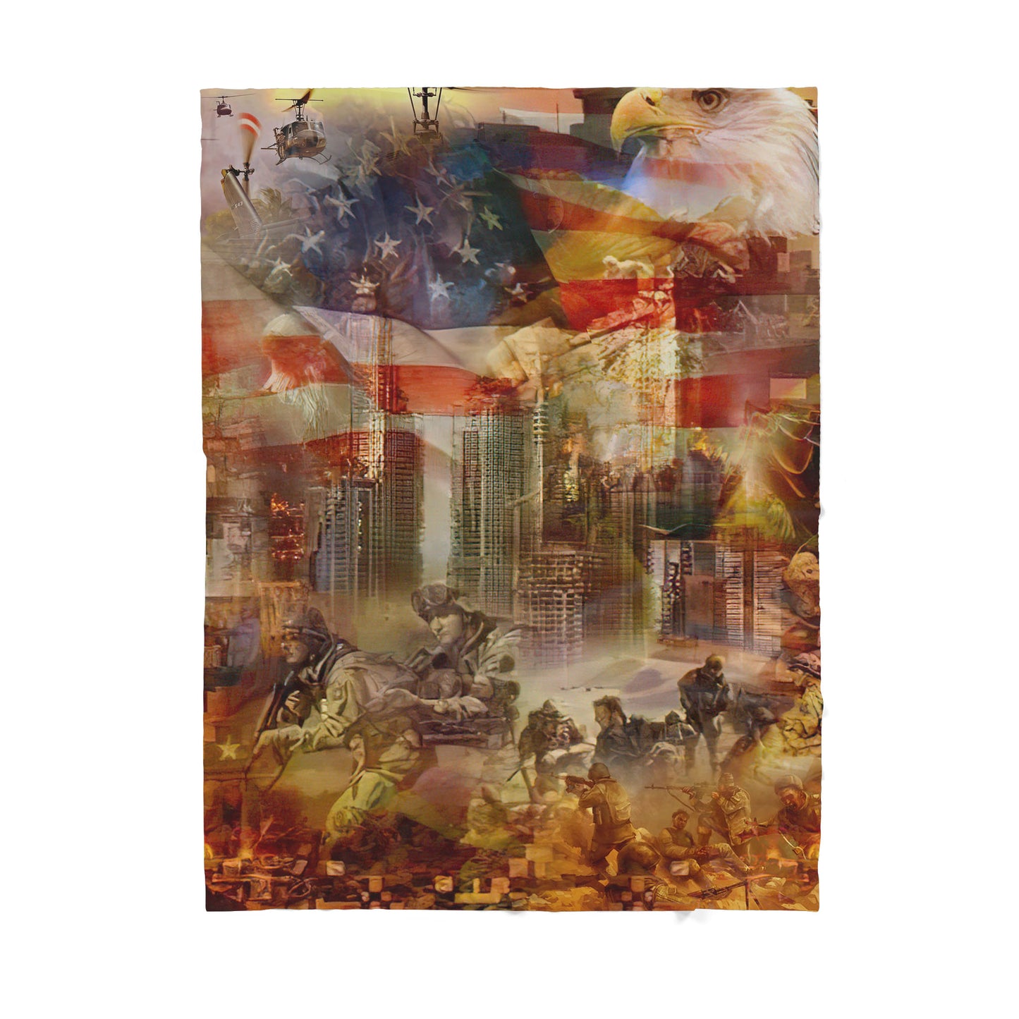 Army Sherpa Blanket TP