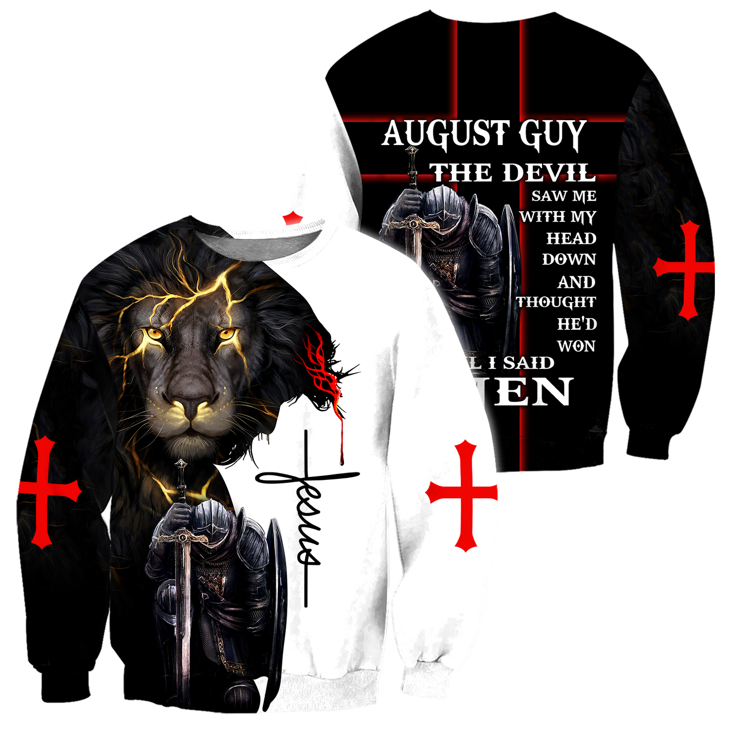 August Guy- Untill I Said Amen 3D All Over Printed Shirts For Men and Women Pi250501S8