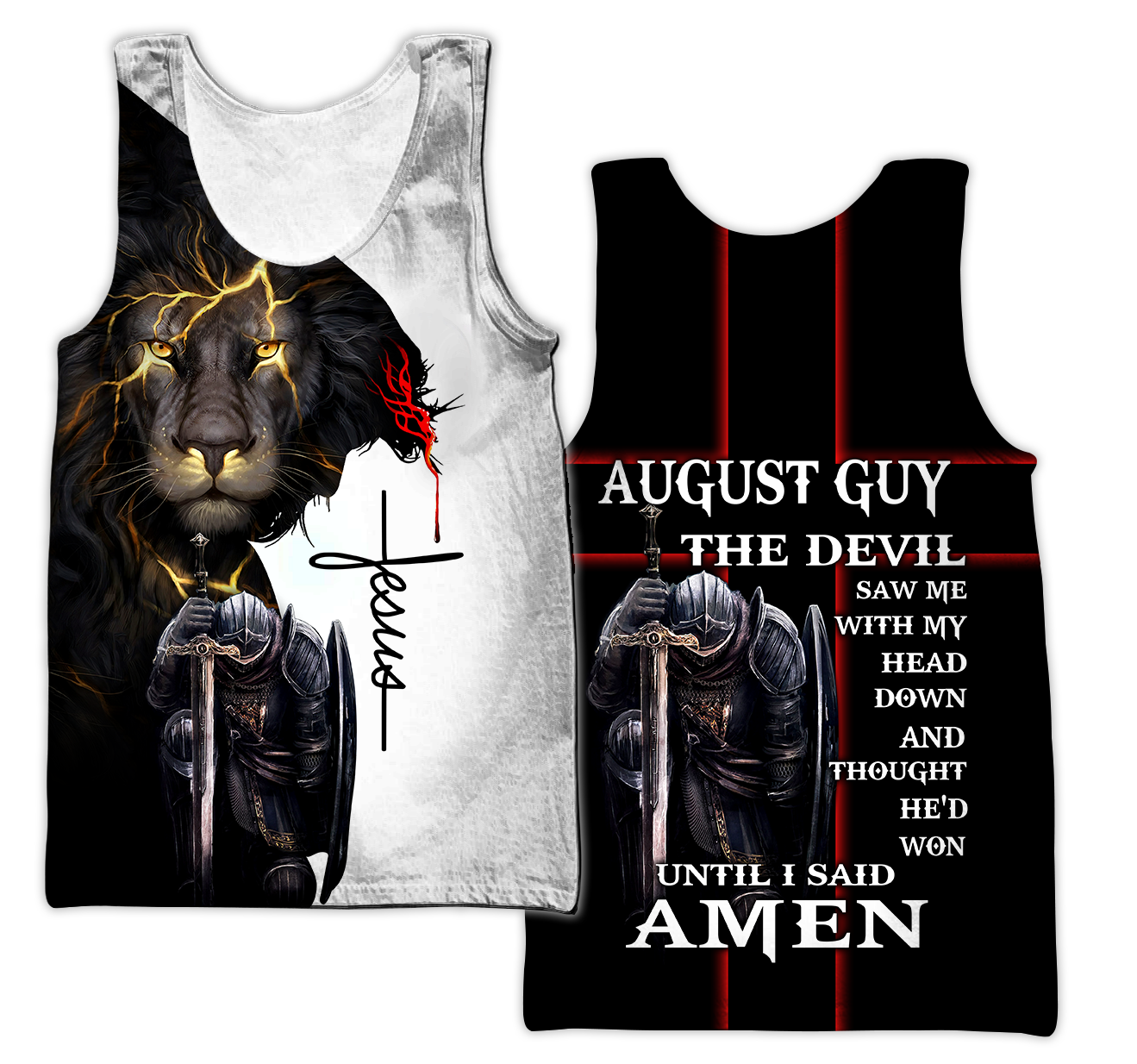August Guy- Untill I Said Amen 3D All Over Printed Shirts For Men and Women Pi250501S8