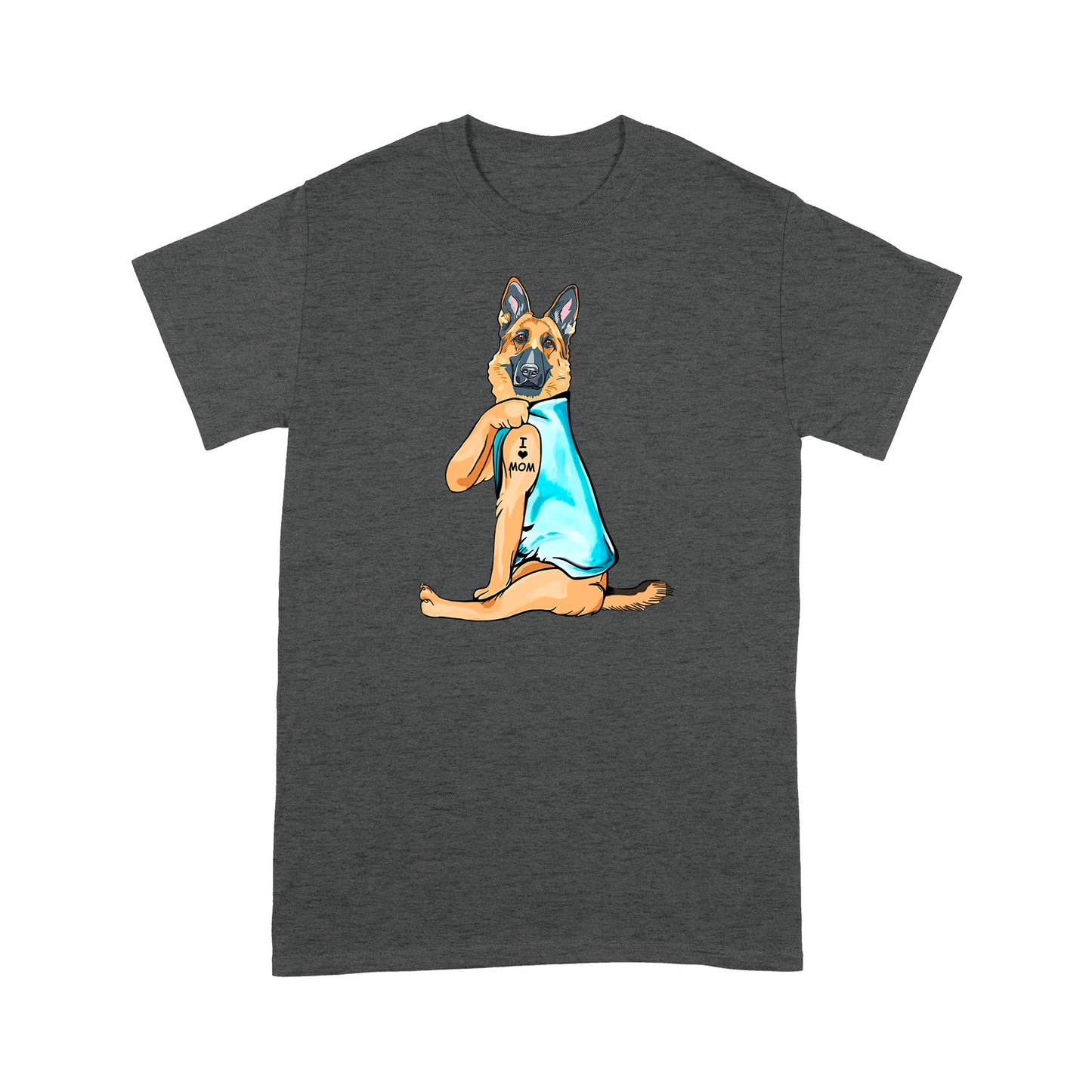 German Shepherd Dog Mom T-Shirt DL