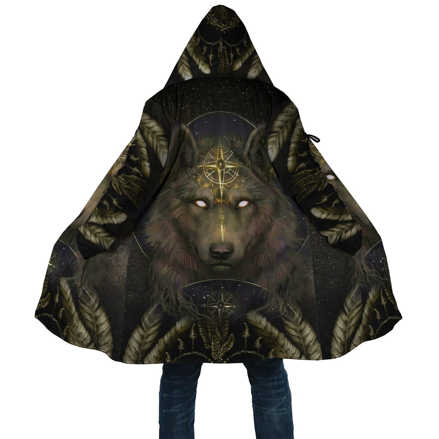 Wolf Tattoo 3D Over Printed Unisex Shirts