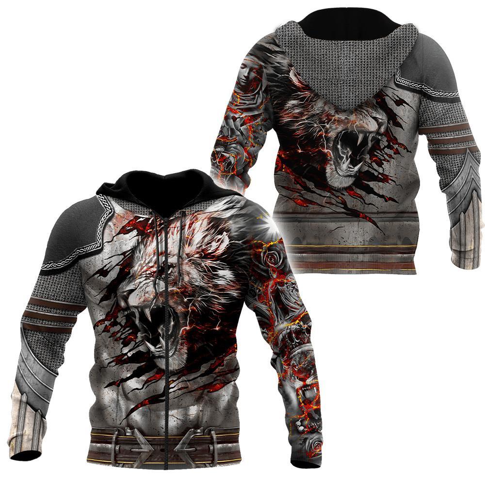 Amor Lion Tattoo 3D All Over Printed Unisex Shirt