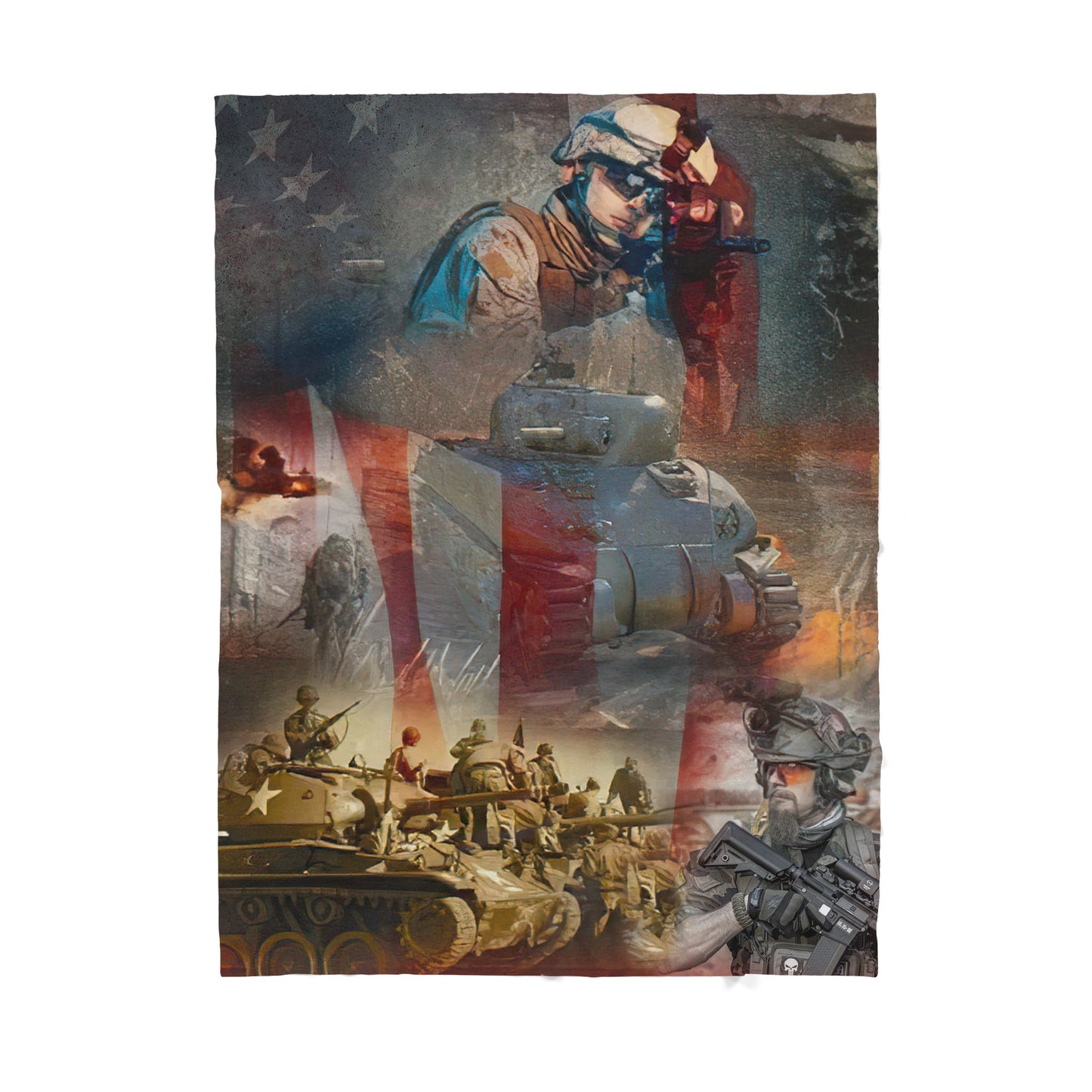 Army Sherpa Blanket TP