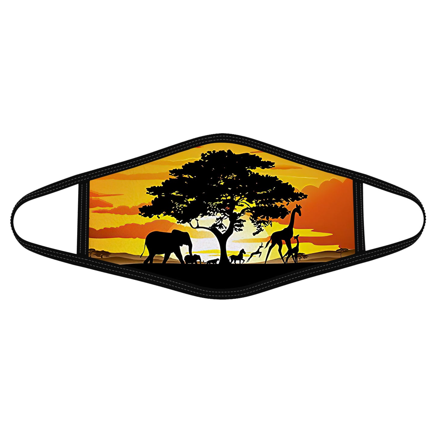 African Culture Dashiki Face Mask ML