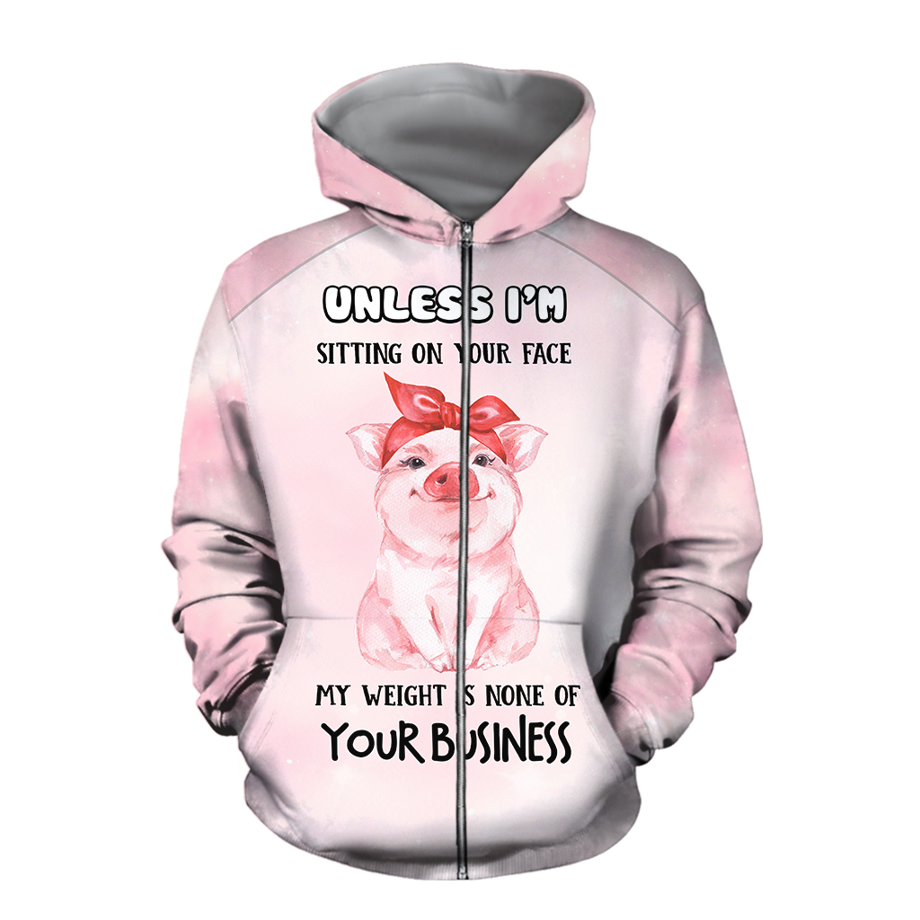 All Over Printed Pig Lady MEI09042001-MEI