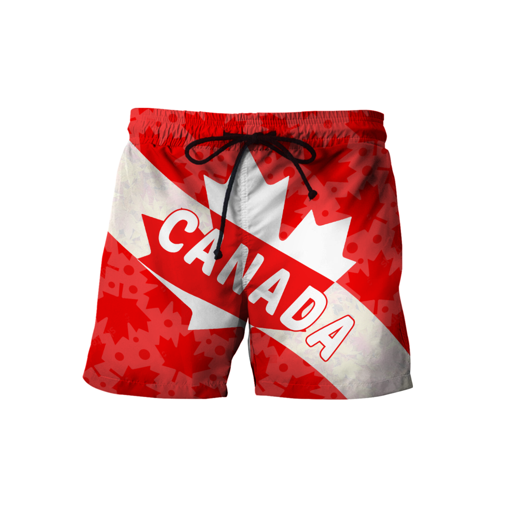 Canada All Over Print Hoodie Maple Leaf