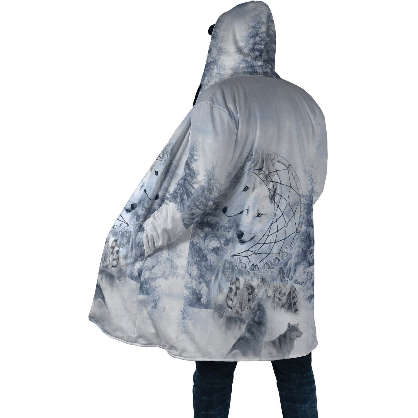 Wolf Native American 3D All Over Printed Unisex Shirts