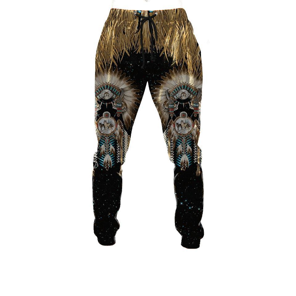 Wolf Native American 3D All Over Printed Unisex Shirts