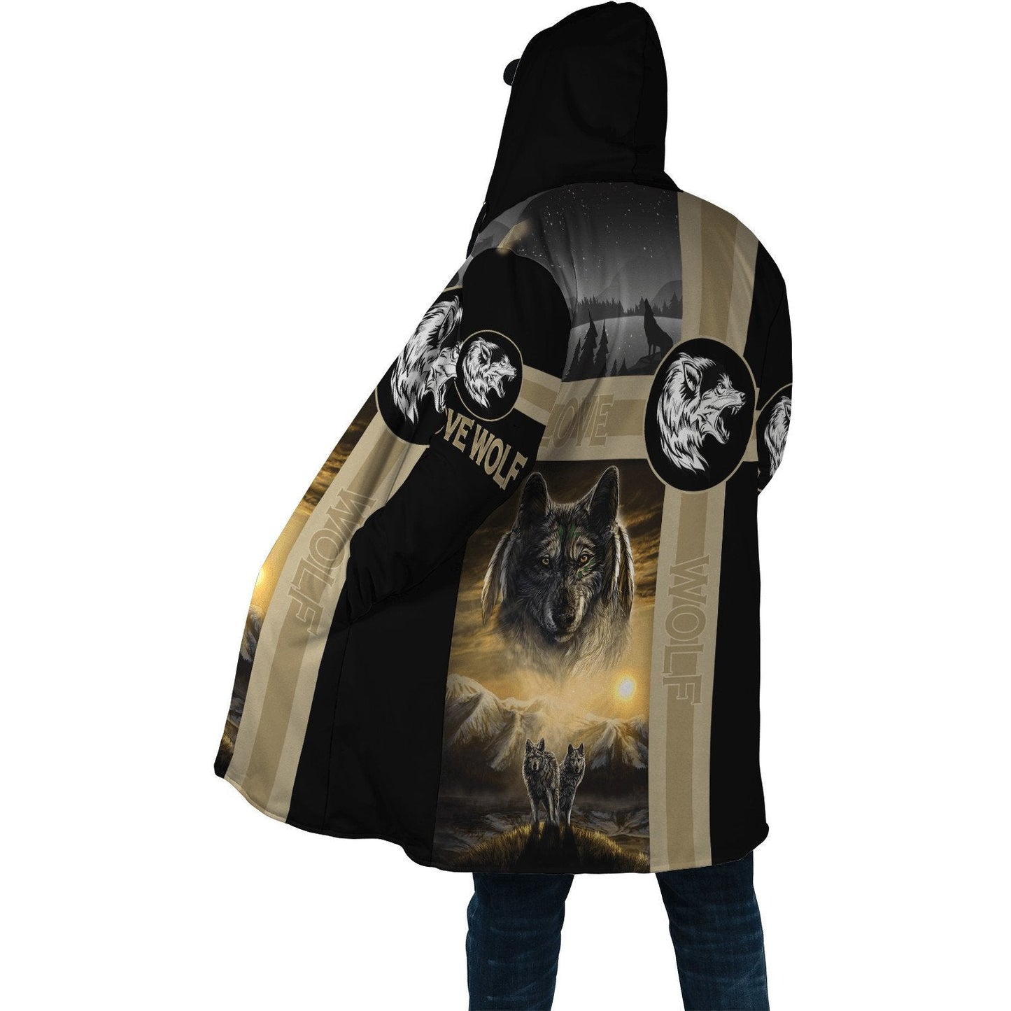 Wolf Native American 3D All Over Printed Unisex Shirts