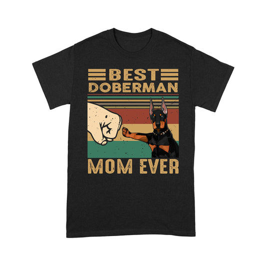 Doberman Dog T-shirt DL - Best Dog Mom T-shirt