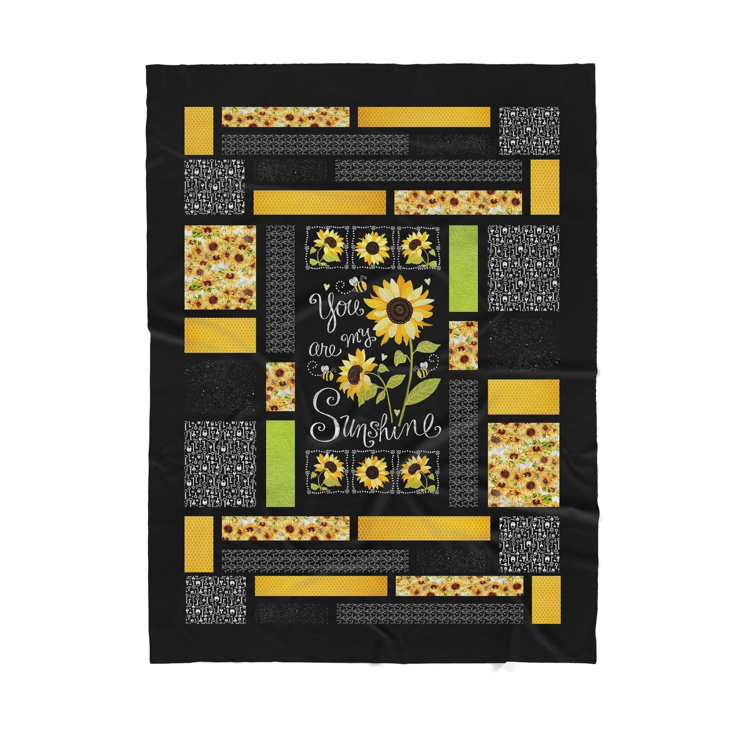 You Are My Sunshine Sherpa Blanket TT