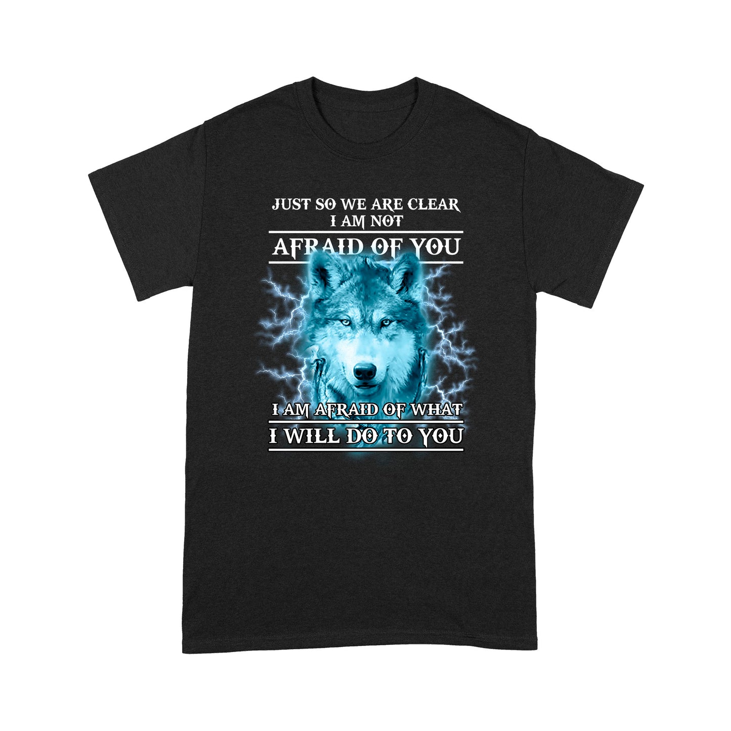 Wolf You Can Throw Me Deluxe T-shirt ML