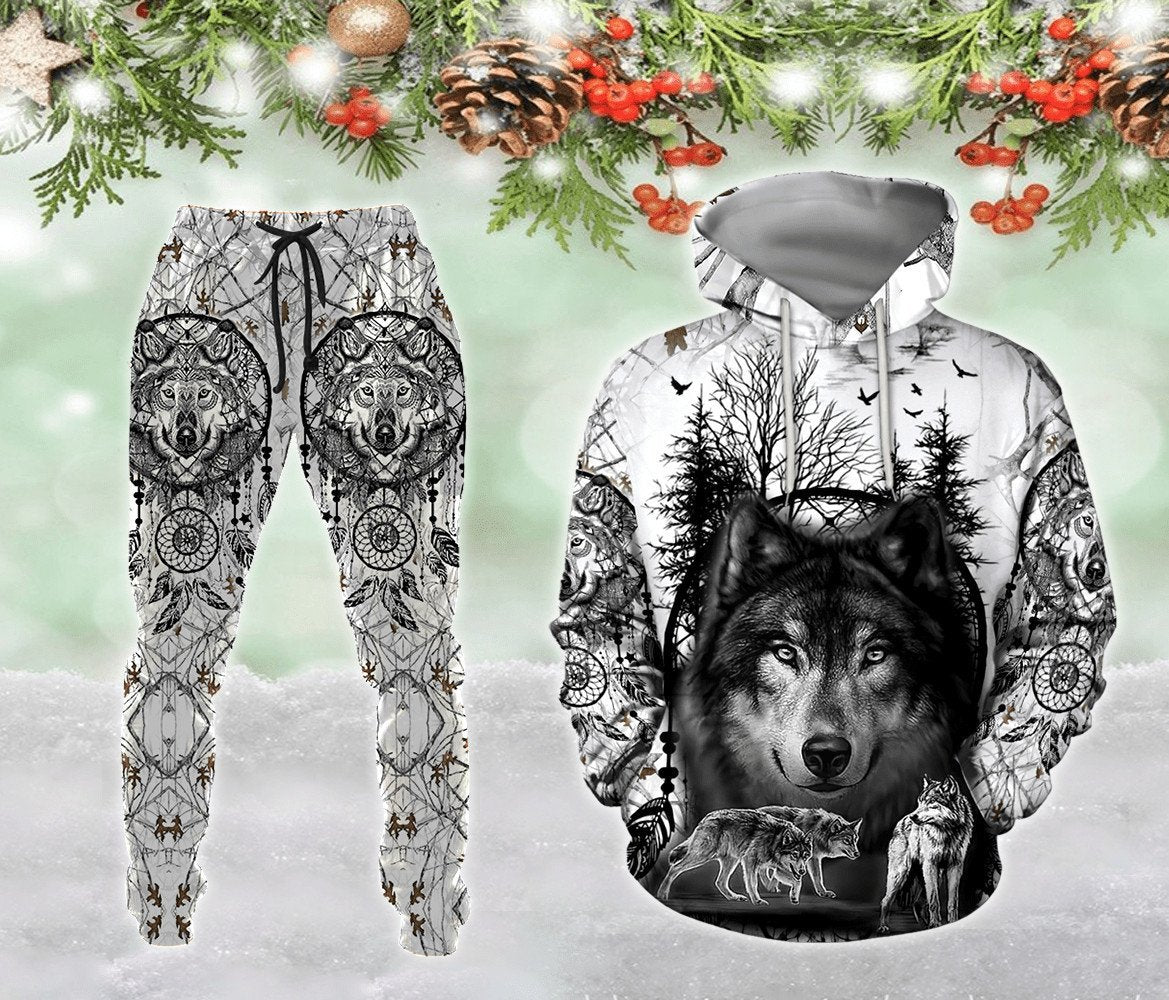 Wolf 3D All Over Printed Unisex Shirts