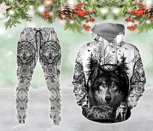 Wolf 3D All Over Printed Unisex Shirts