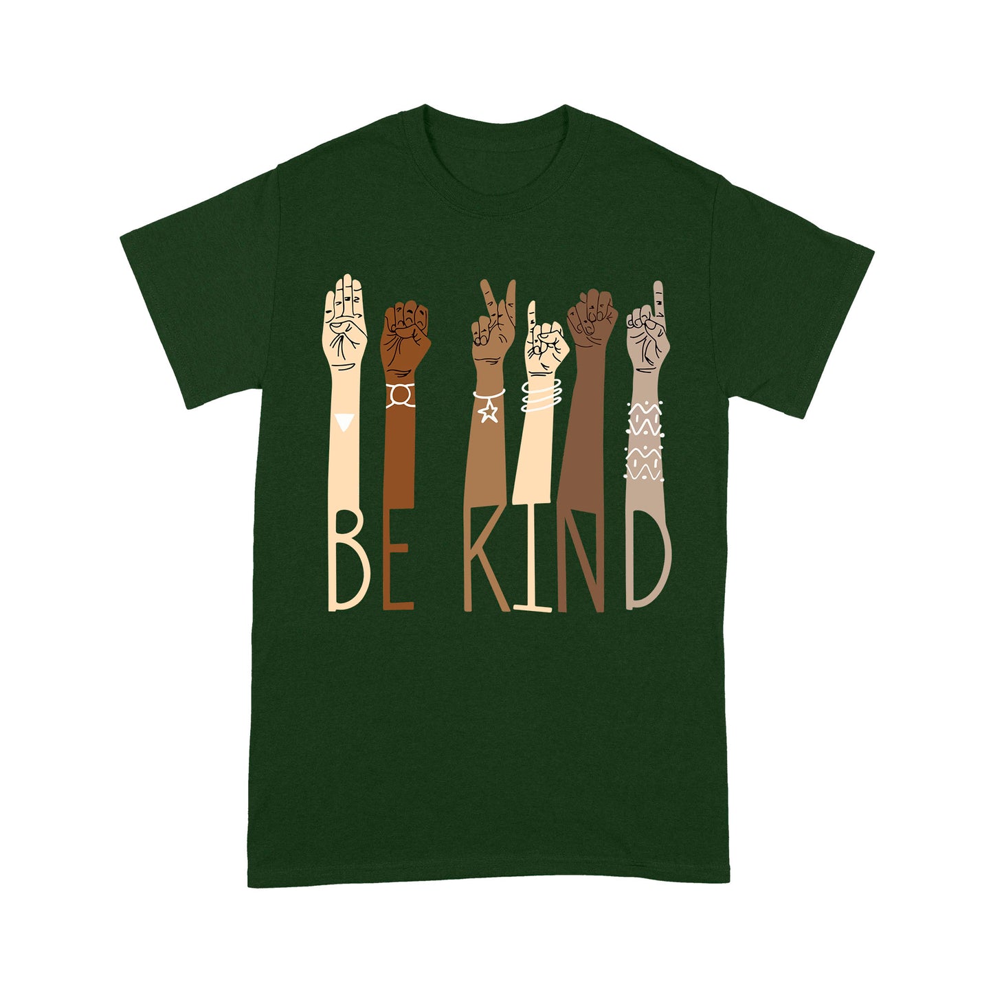 Be Kind Black Woman T-Shirt Special Gift