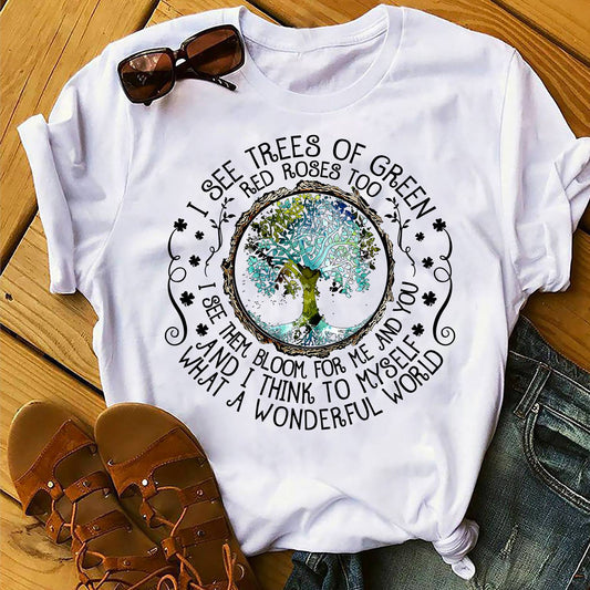 What a wonderful World - Premium Unisex Shirt