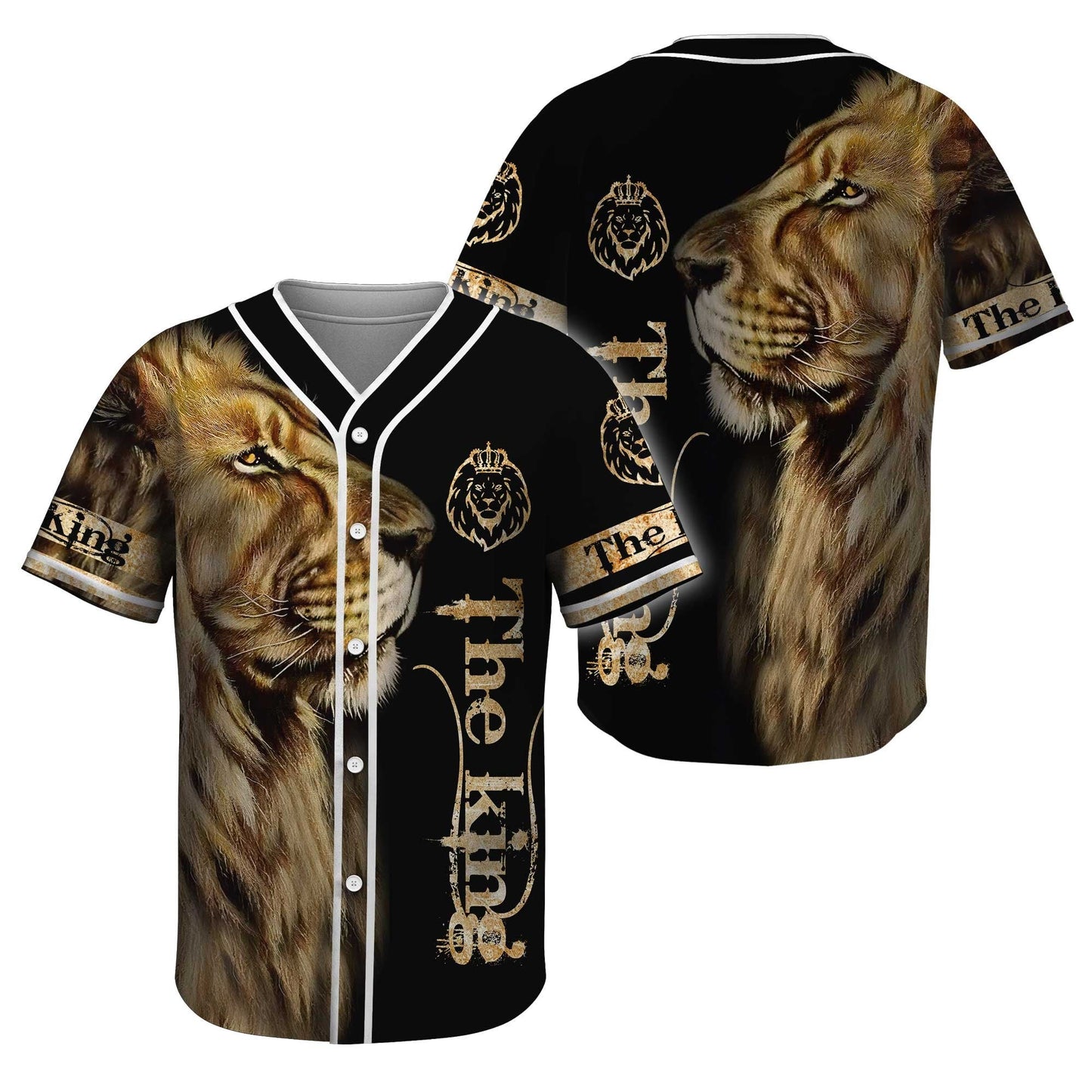 Summer Collection - King Lion 3D All Over Printed Unisex Shirts